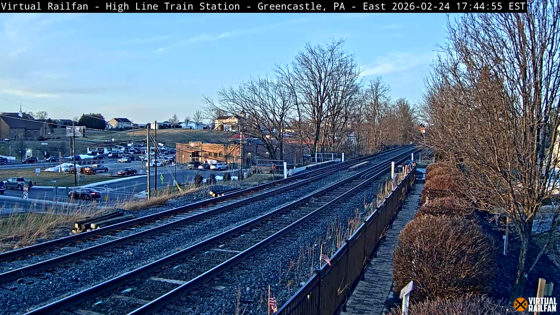 Greencastle Highline Train Station Live Cam - Greencastle, Franklin, Pennsylvania, USA