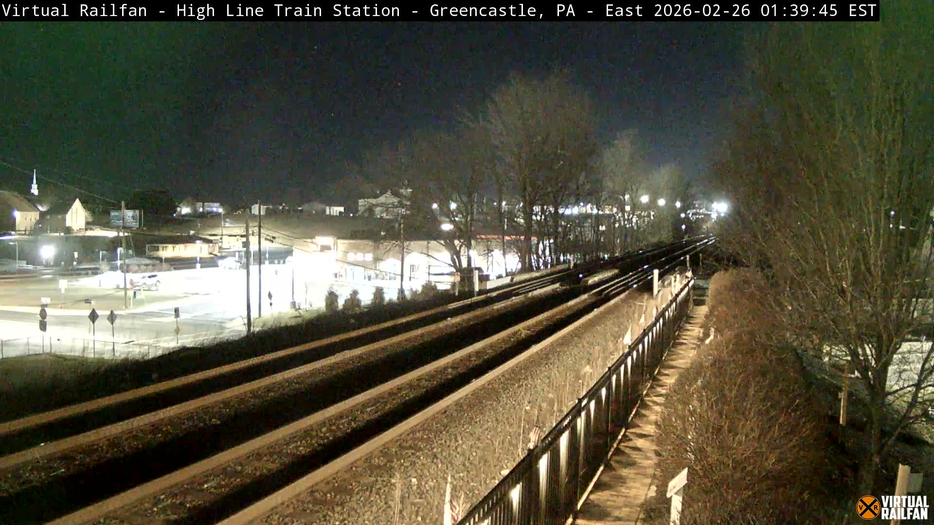 Greencastle Highline Train Station Live Cam - Greencastle, Franklin, Pennsylvania, USA