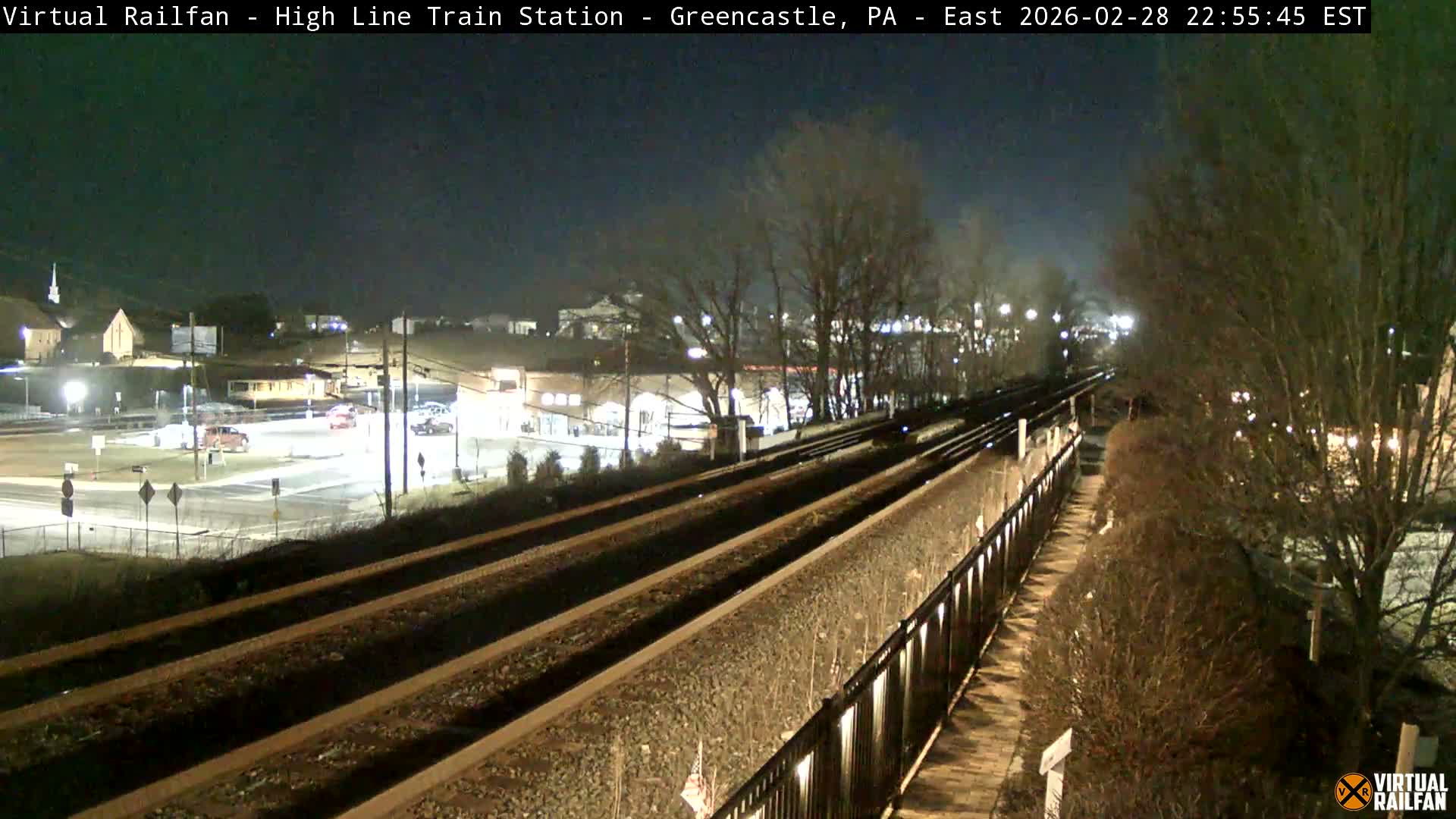 Greencastle Highline Train Station Live Cam - Greencastle, Franklin, Pennsylvania, USA