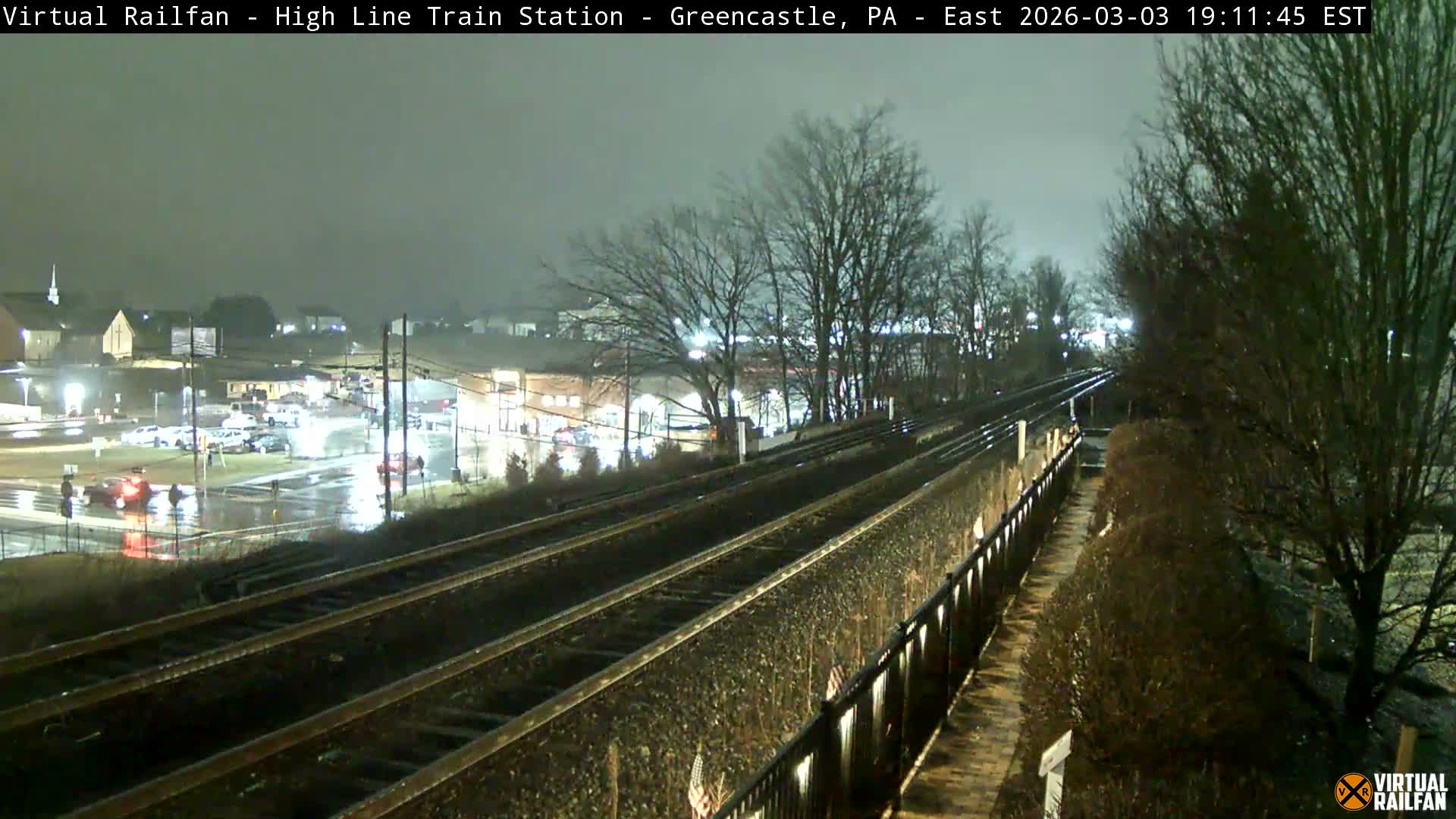 Greencastle Highline Train Station Live Cam - Greencastle, Franklin, Pennsylvania, USA