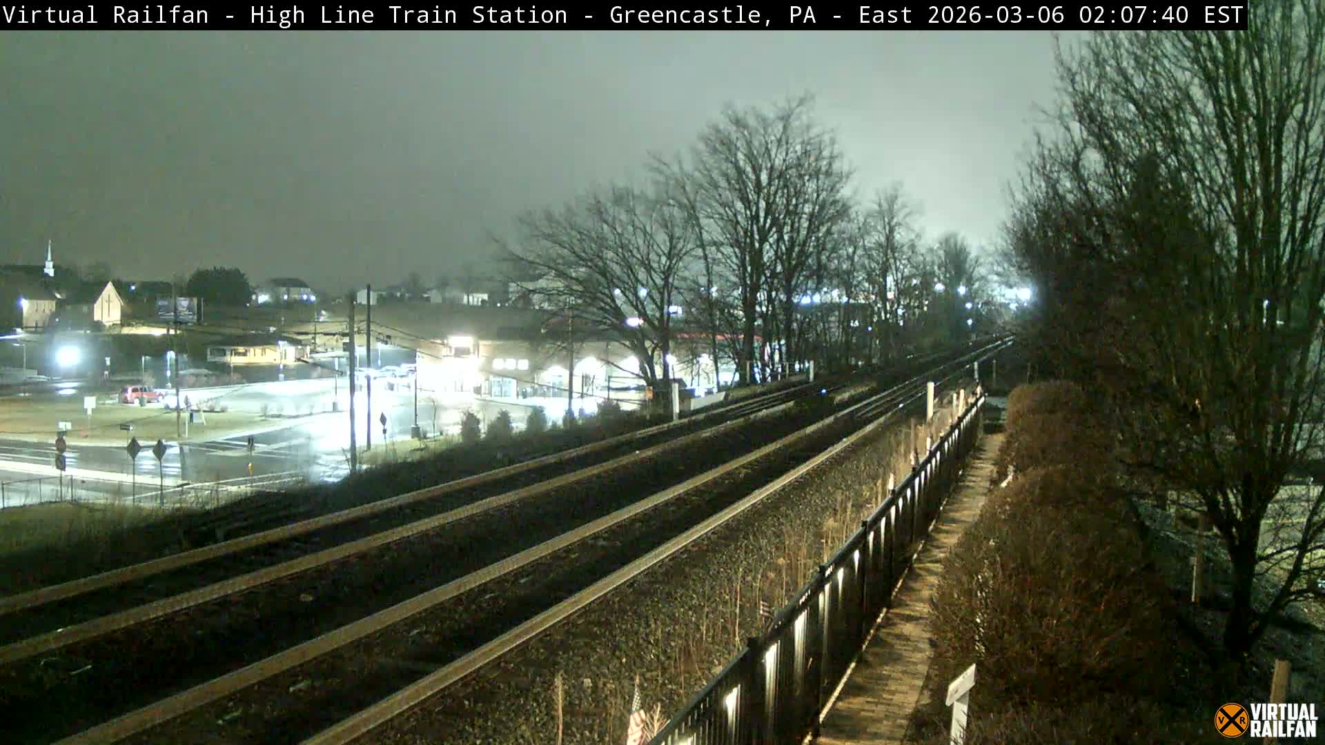 Greencastle Highline Train Station Live Cam - Greencastle, Franklin, Pennsylvania, USA
