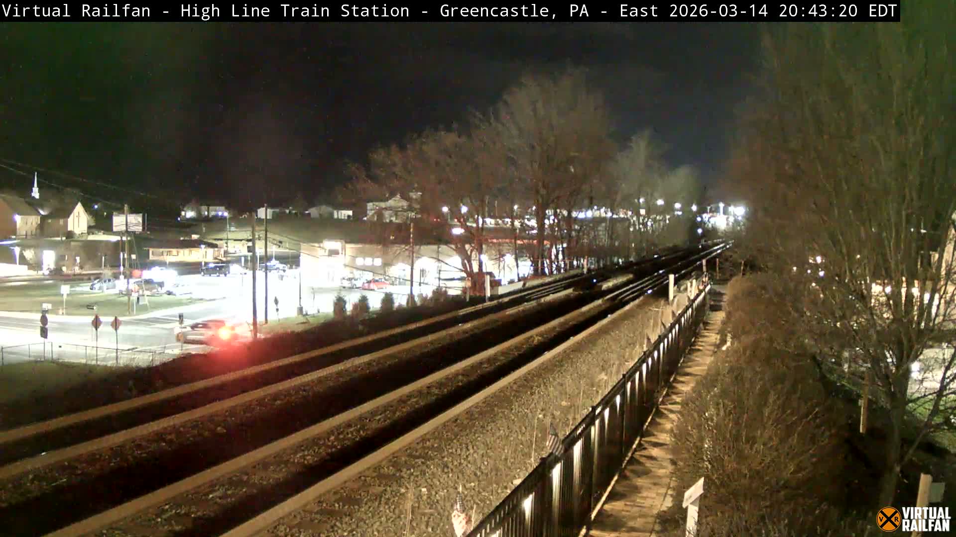 Greencastle Highline Train Station Live Cam - Greencastle, Franklin, Pennsylvania, USA