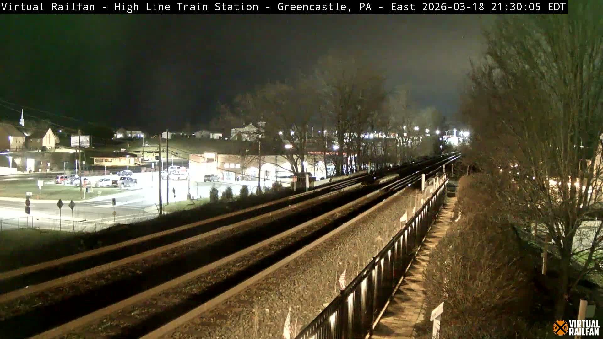 Greencastle Highline Train Station Live Cam - Greencastle, Franklin, Pennsylvania, USA
