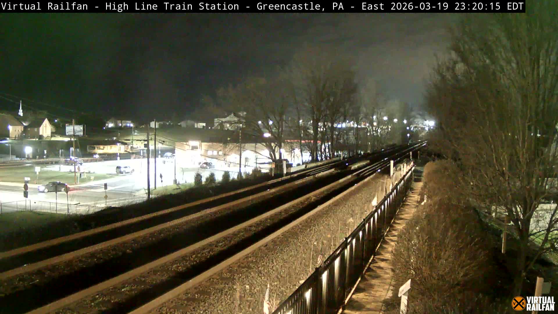 Greencastle Highline Train Station Live Cam - Greencastle, Franklin, Pennsylvania, USA