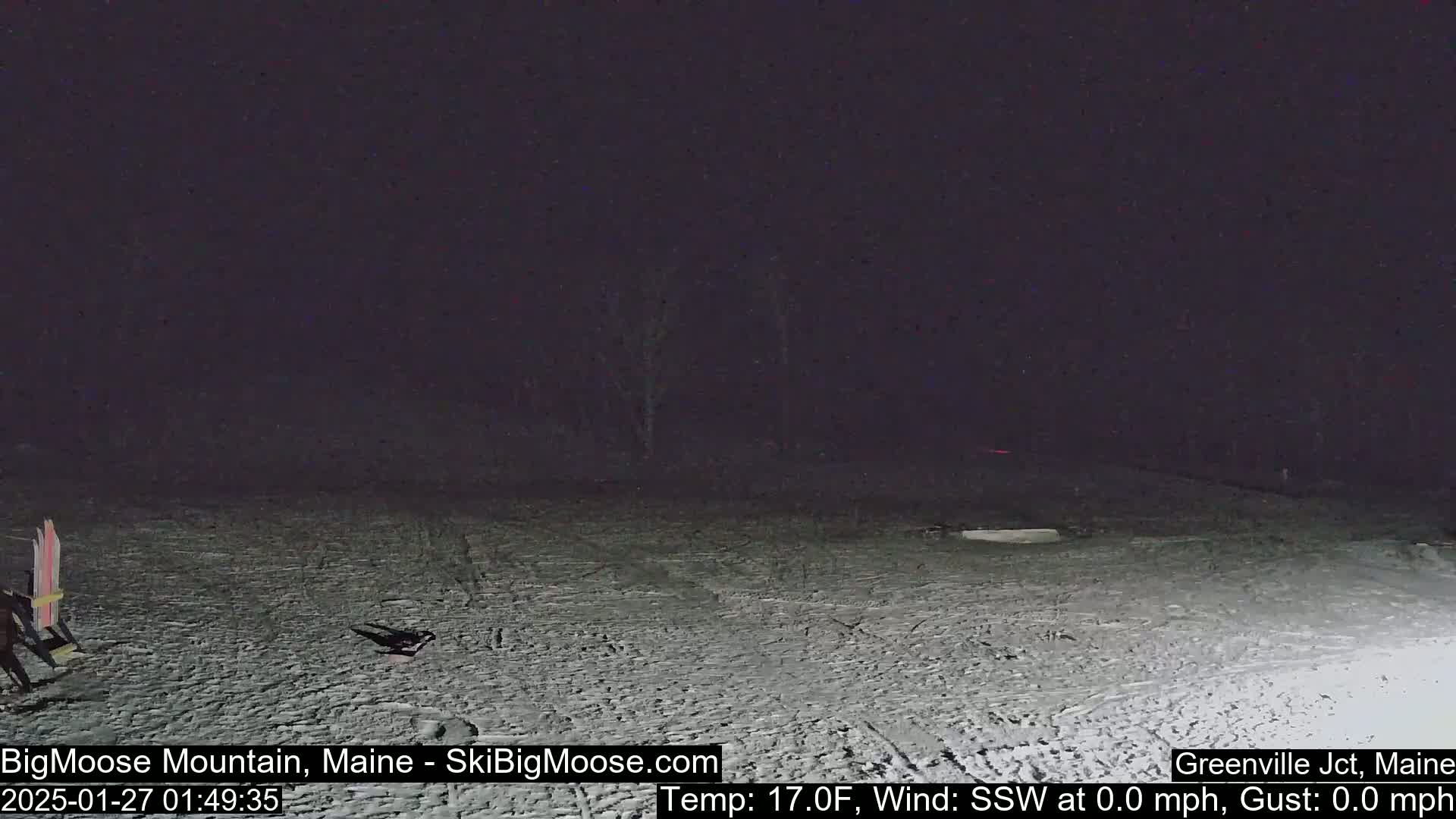 Big Moose Mountain Ski Live Cam - Greenville, Maine, USA