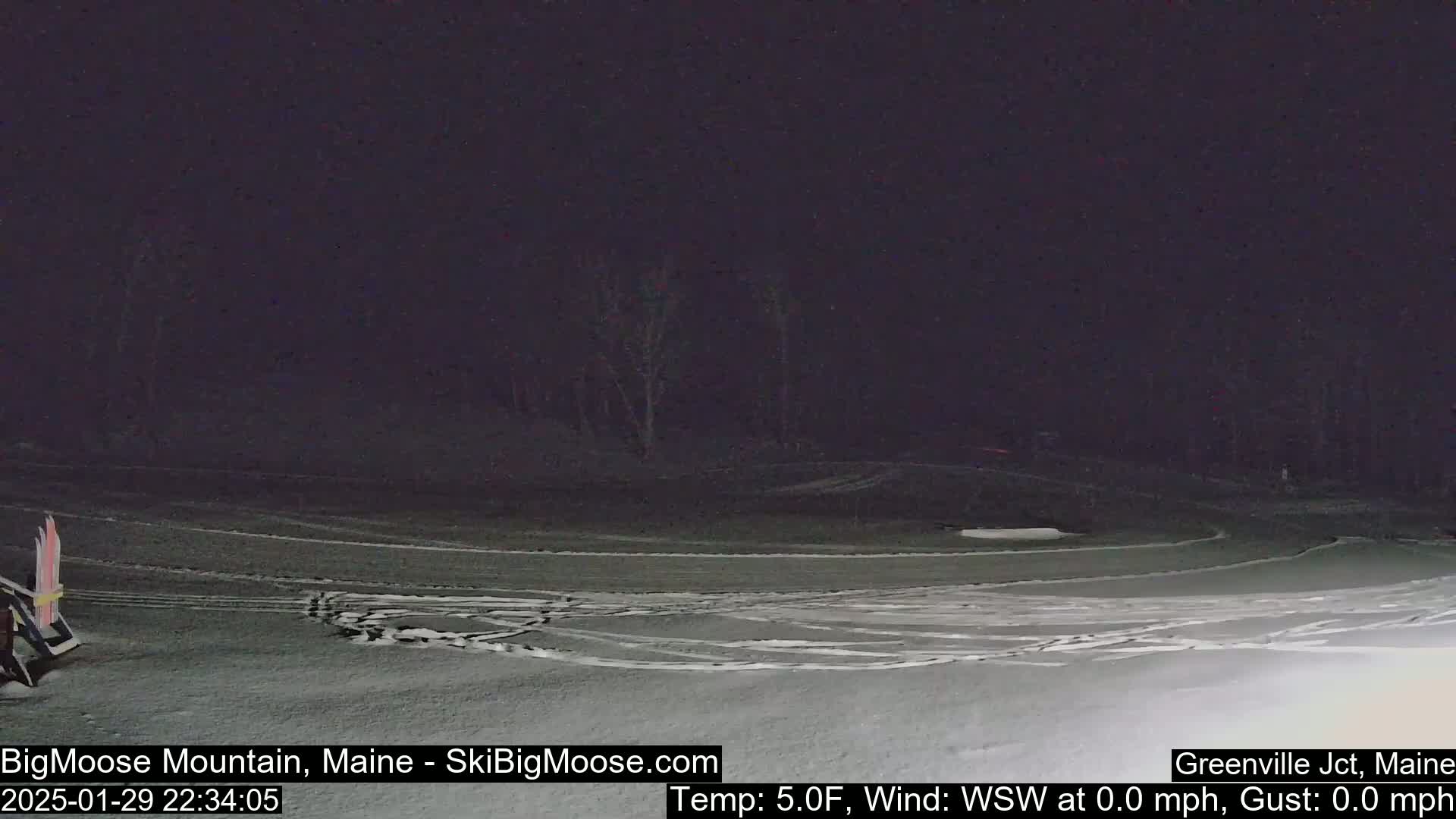 Big Moose Mountain Ski Live Cam - Greenville, Maine, USA