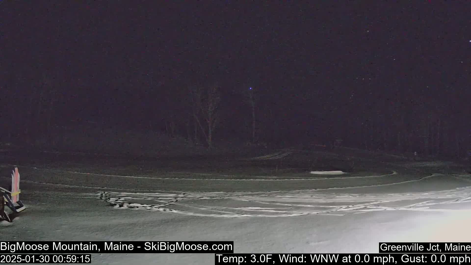Big Moose Mountain Ski Live Cam - Greenville, Maine, USA