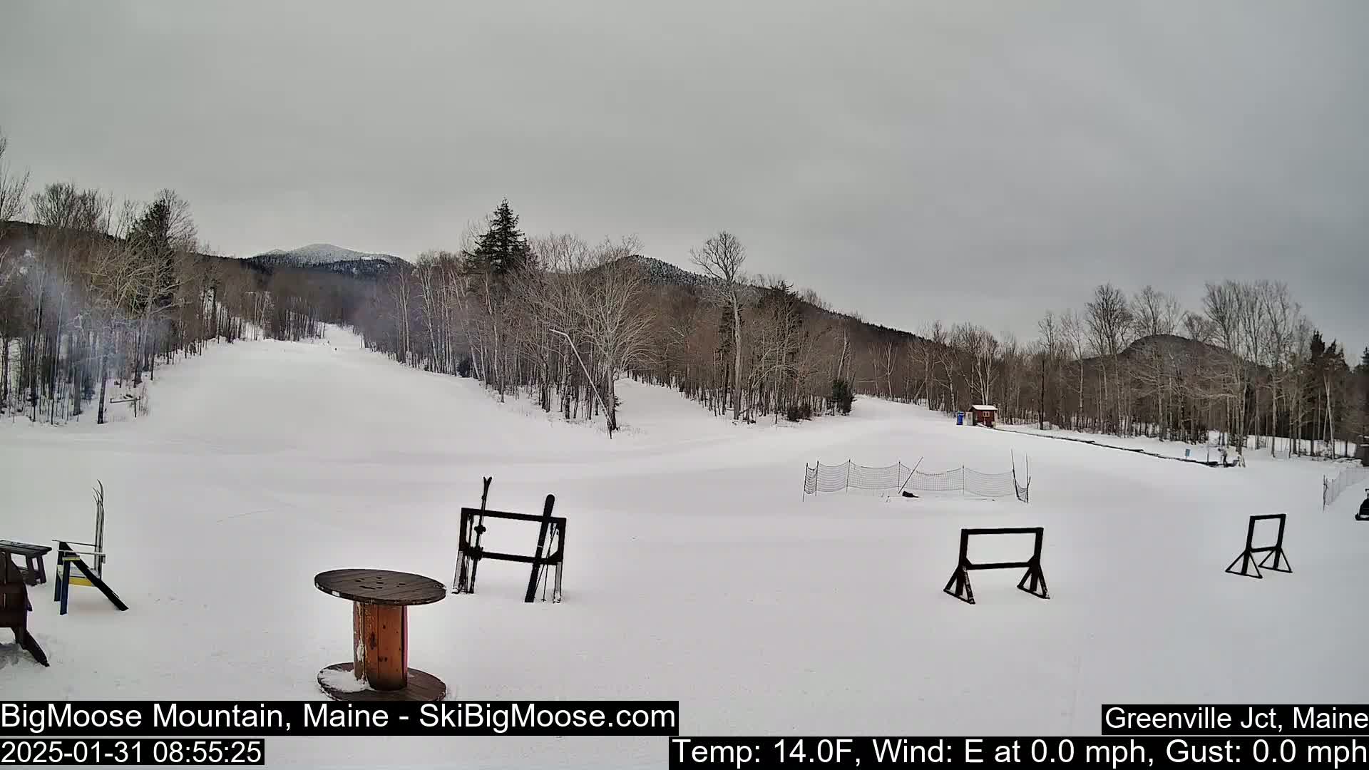 Big Moose Mountain Ski Live Cam - Greenville, Maine, USA