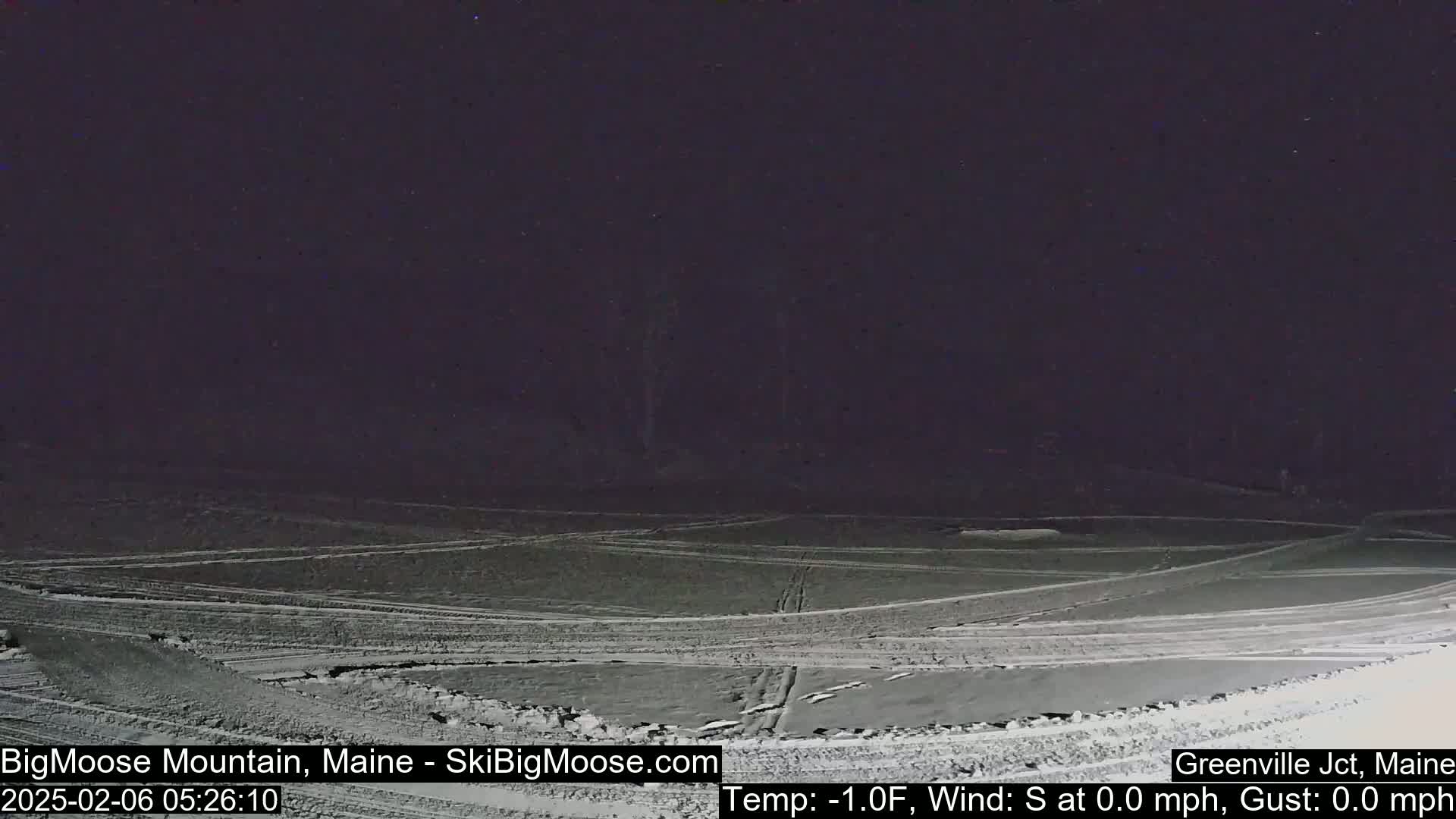 Big Moose Mountain Ski Live Cam - Greenville, Maine, USA