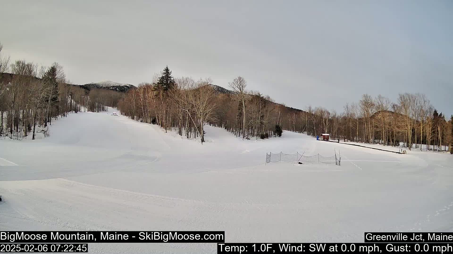 Big Moose Mountain Ski Live Cam - Greenville, Maine, USA