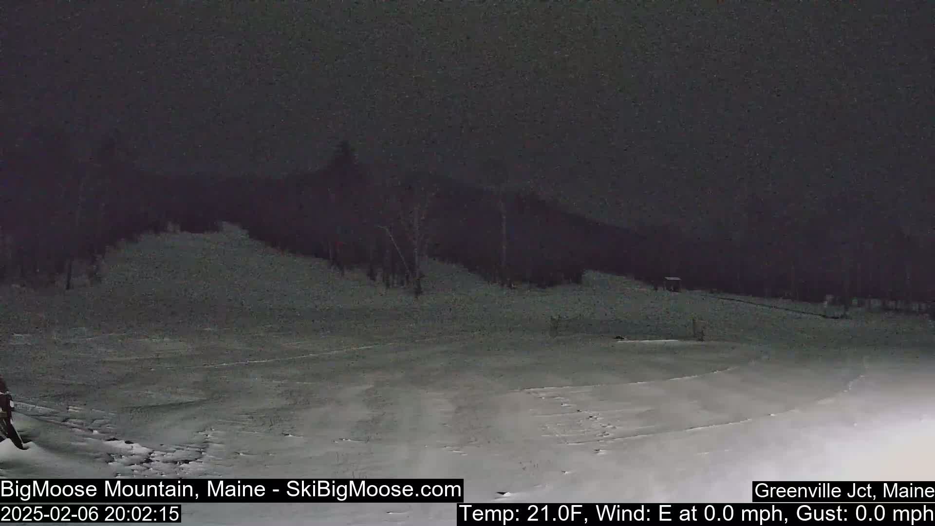 Big Moose Mountain Ski Live Cam - Greenville, Maine, USA