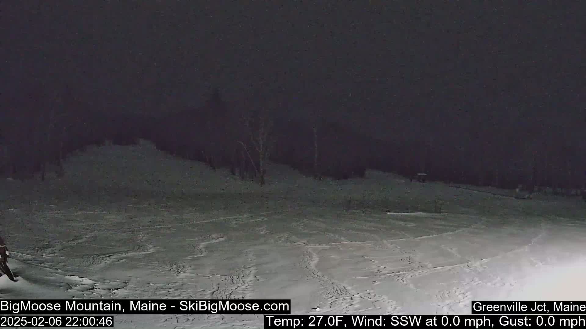 Big Moose Mountain Ski Live Cam - Greenville, Maine, USA