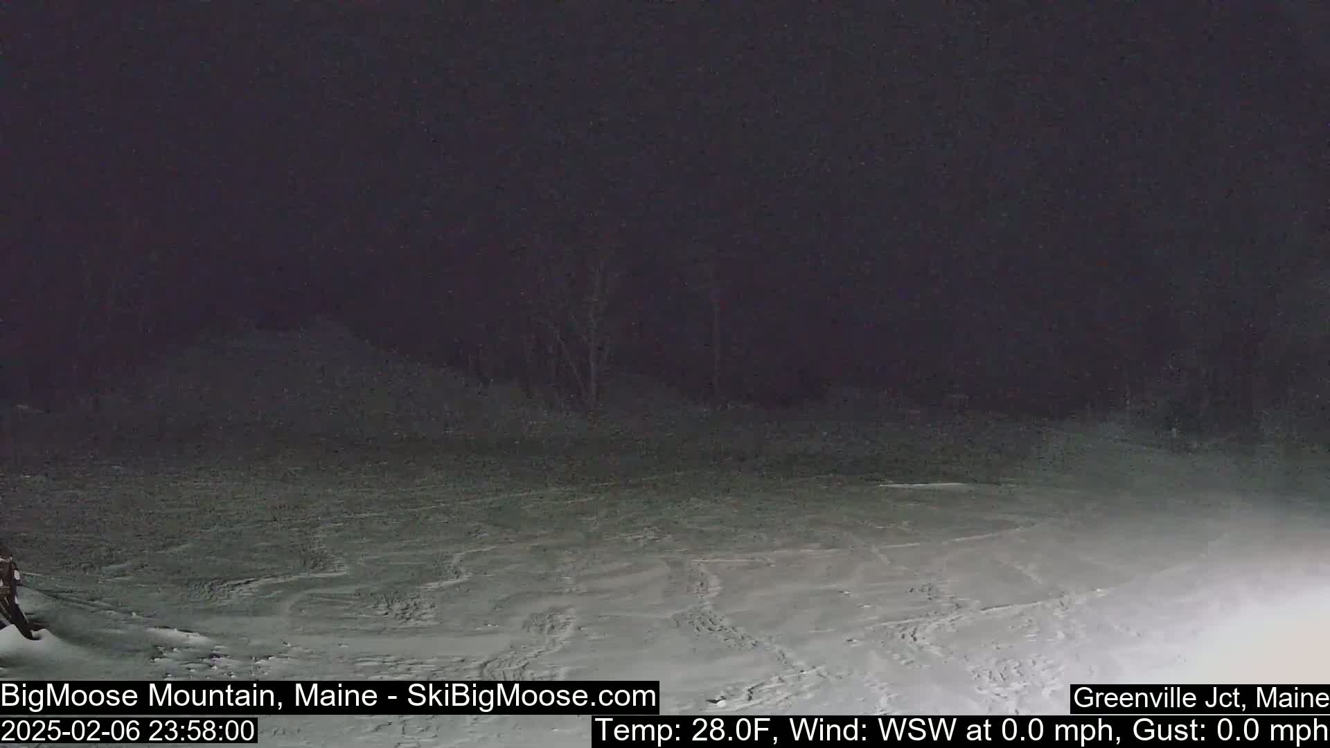 Big Moose Mountain Ski Live Cam - Greenville, Maine, USA