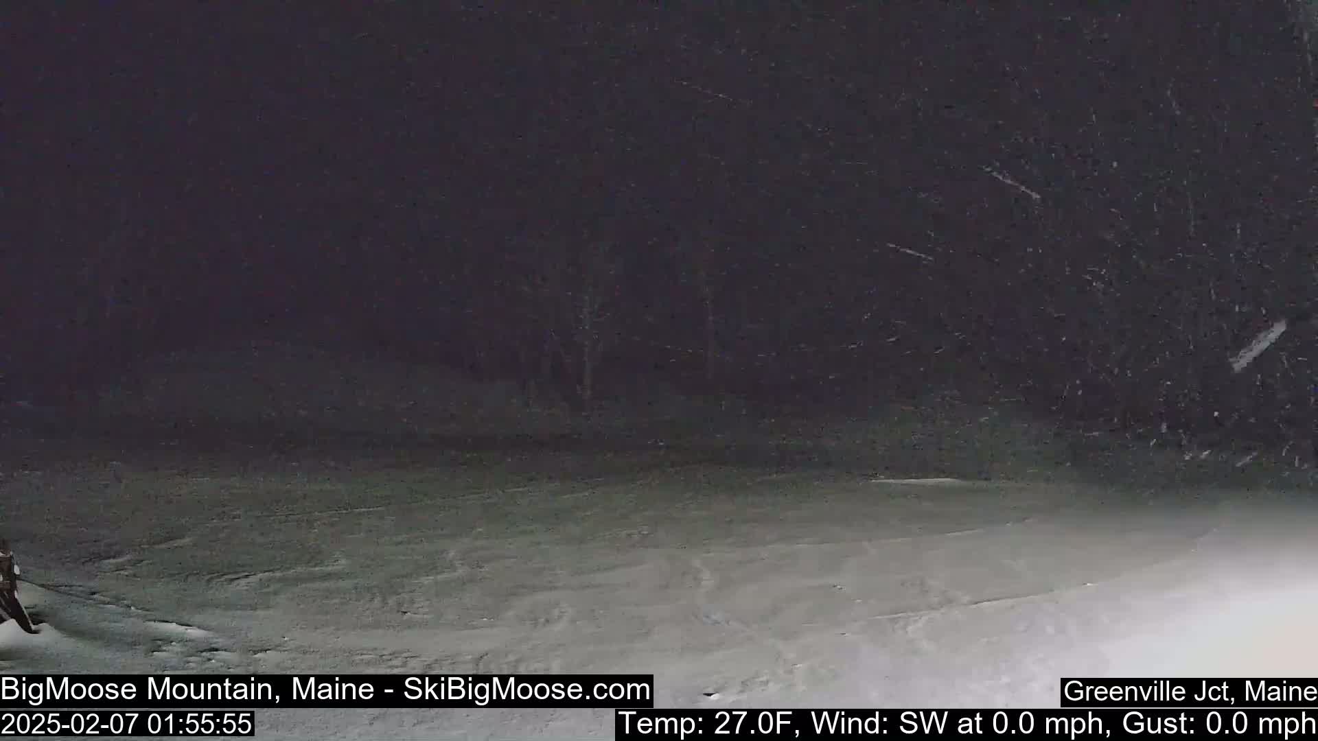 Big Moose Mountain Ski Live Cam - Greenville, Maine, USA