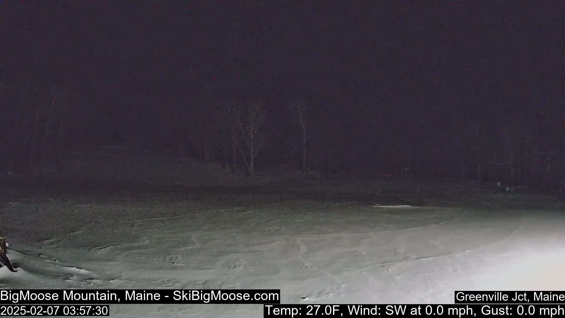 Big Moose Mountain Ski Live Cam - Greenville, Maine, USA
