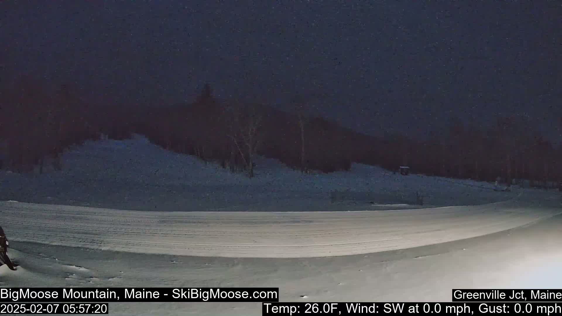 Big Moose Mountain Ski Live Cam - Greenville, Maine, USA