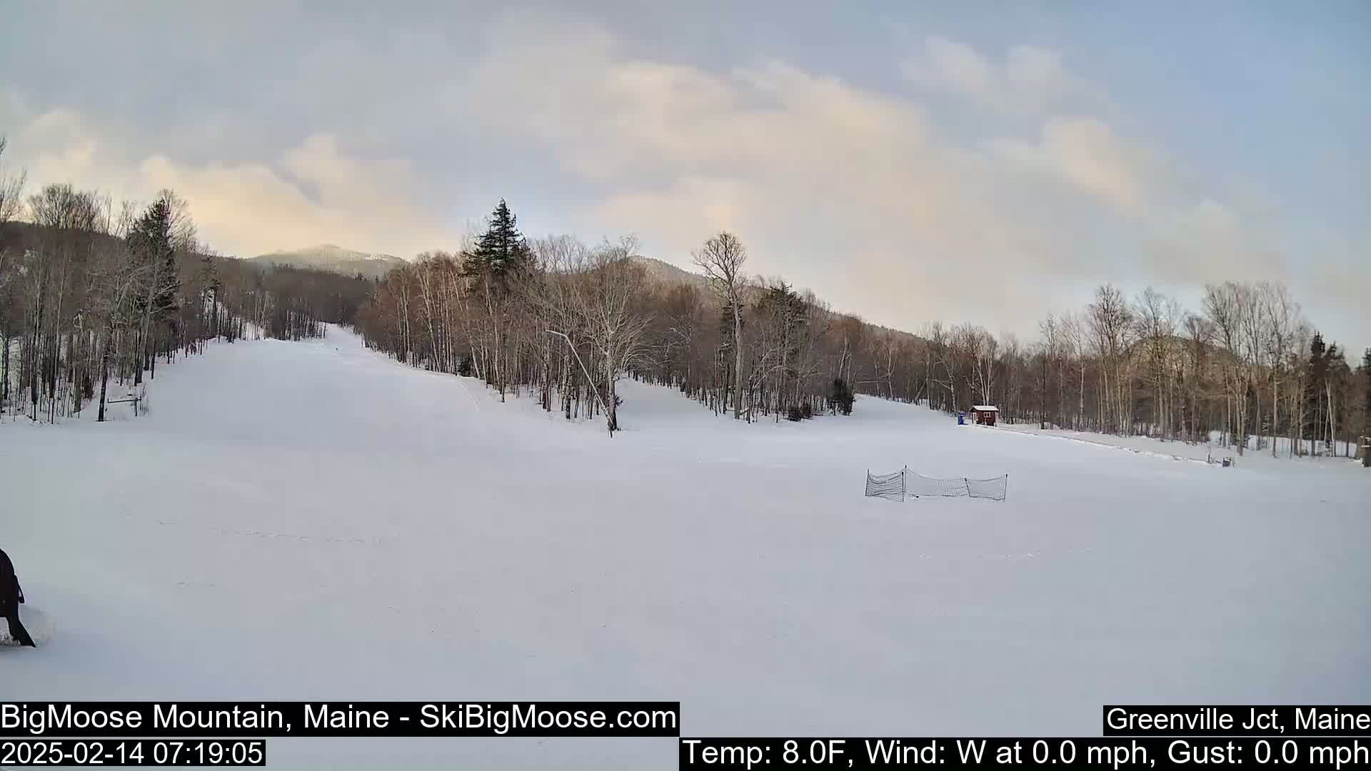 Big Moose Mountain Ski Live Cam - Greenville, Maine, USA