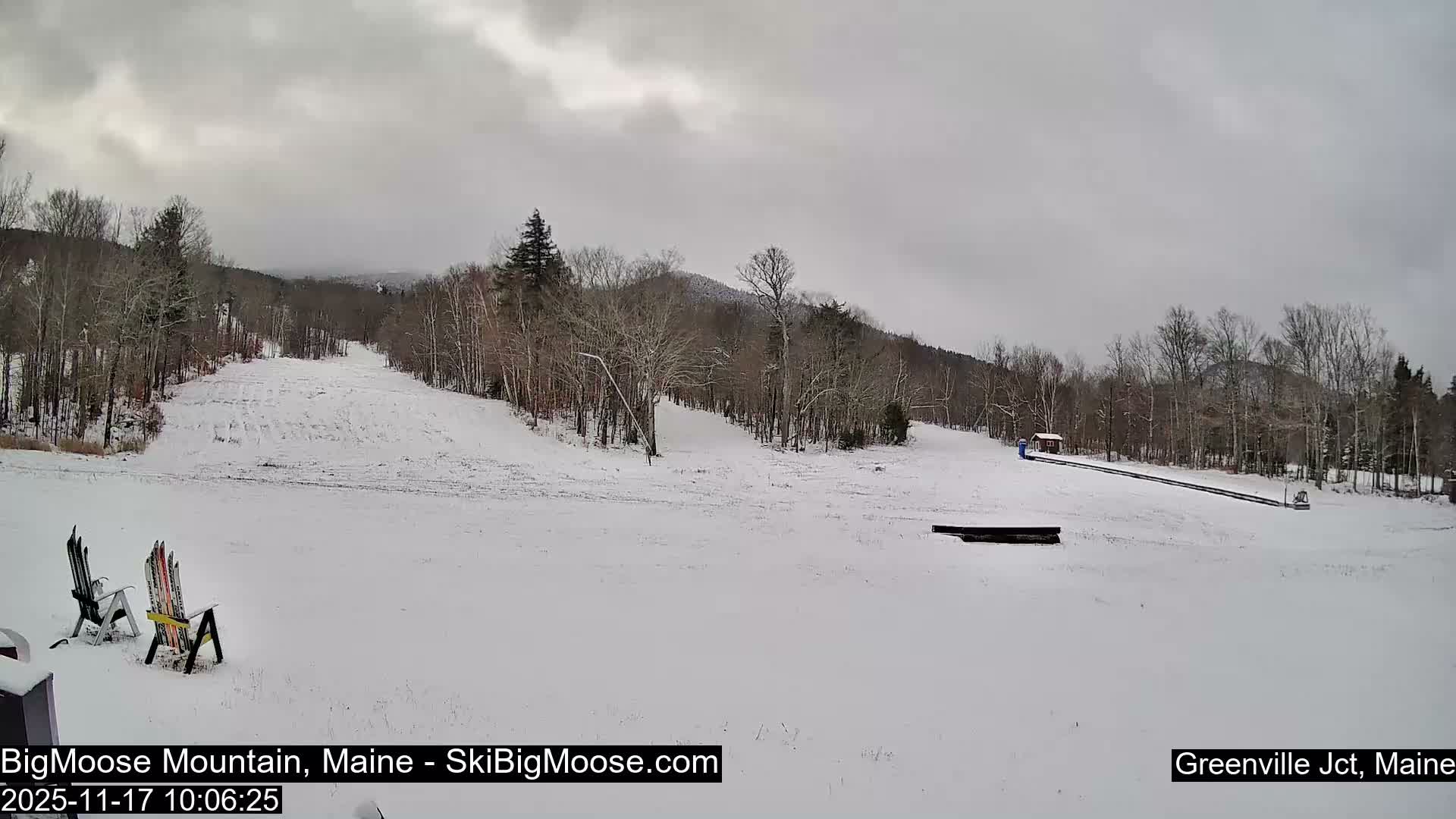 Big Moose Mountain Ski Live Cam - Greenville, Maine, USA