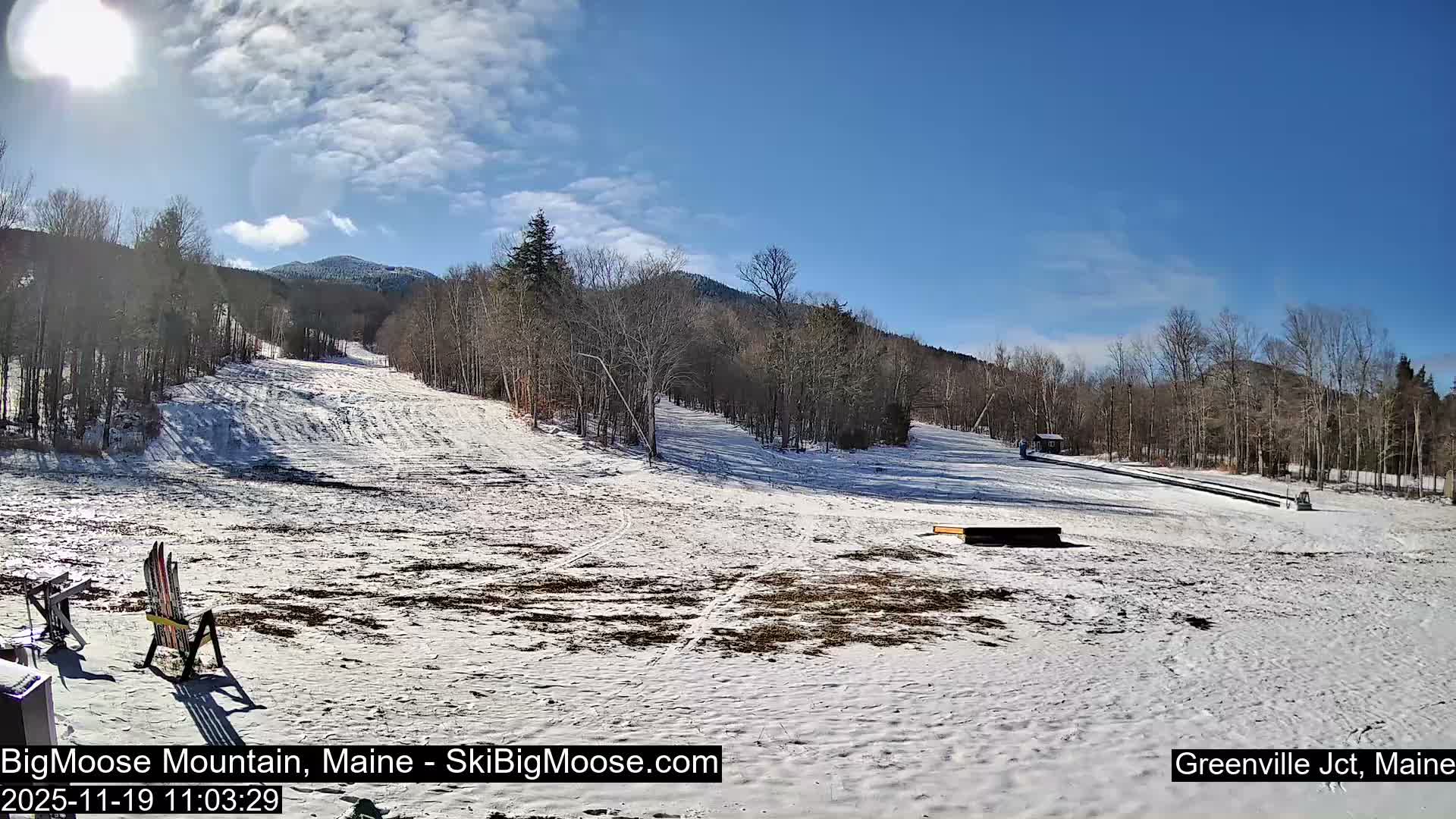 Big Moose Mountain Ski Live Cam - Greenville, Maine, USA