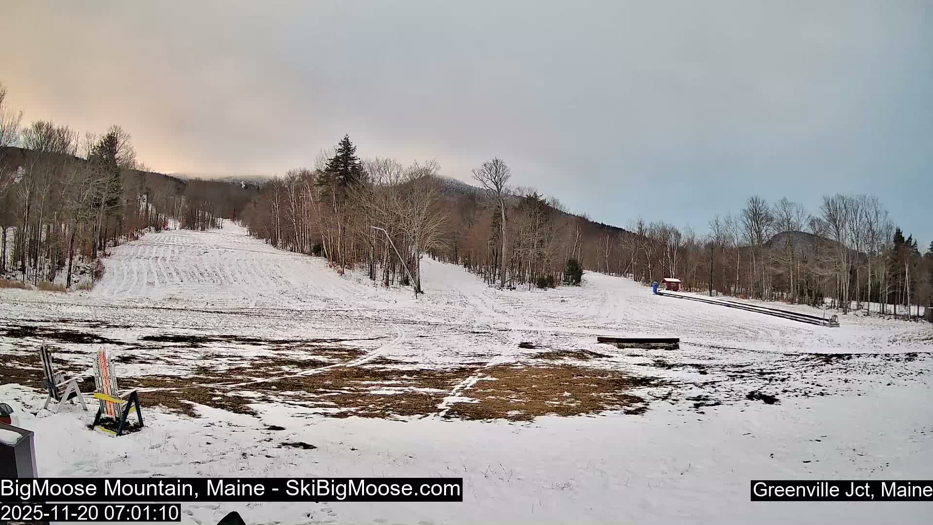 Big Moose Mountain Ski Live Cam - Greenville, Maine, USA