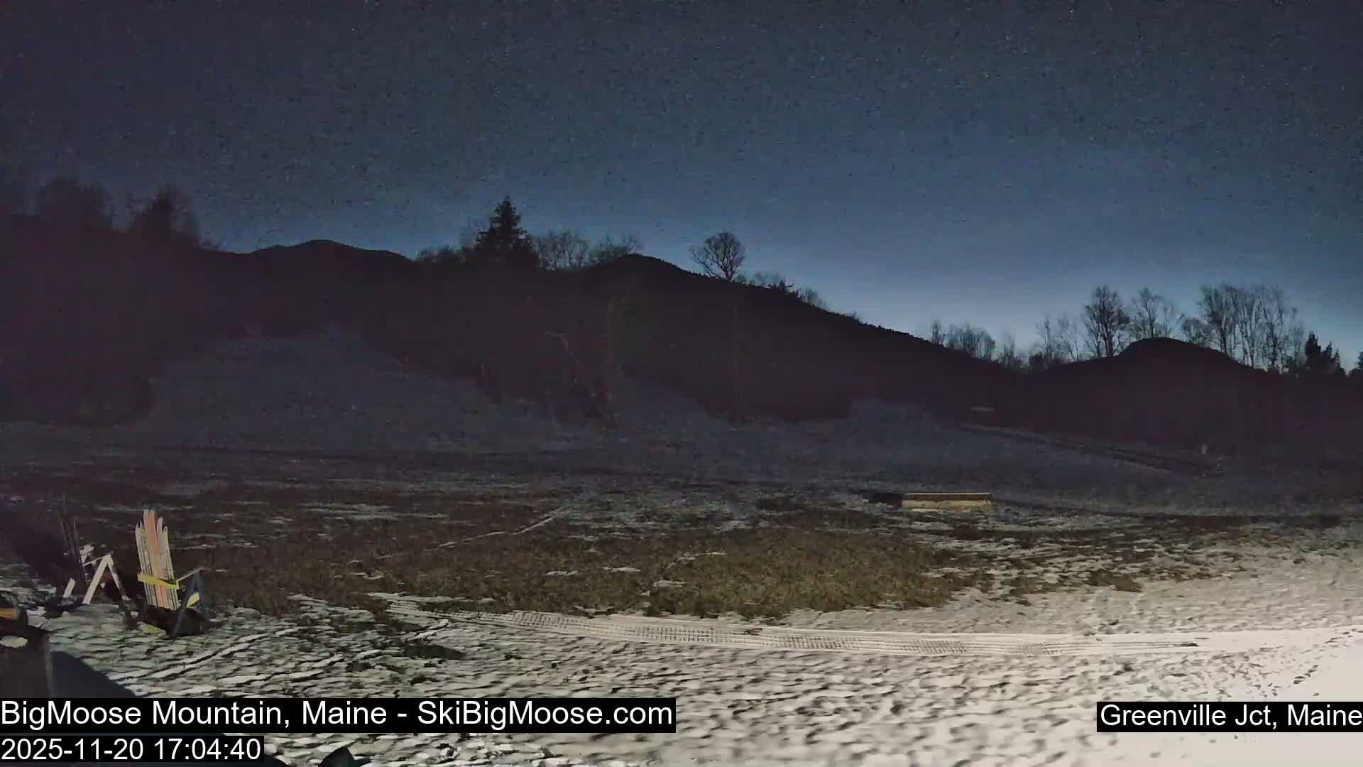 Big Moose Mountain Ski Live Cam - Greenville, Maine, USA