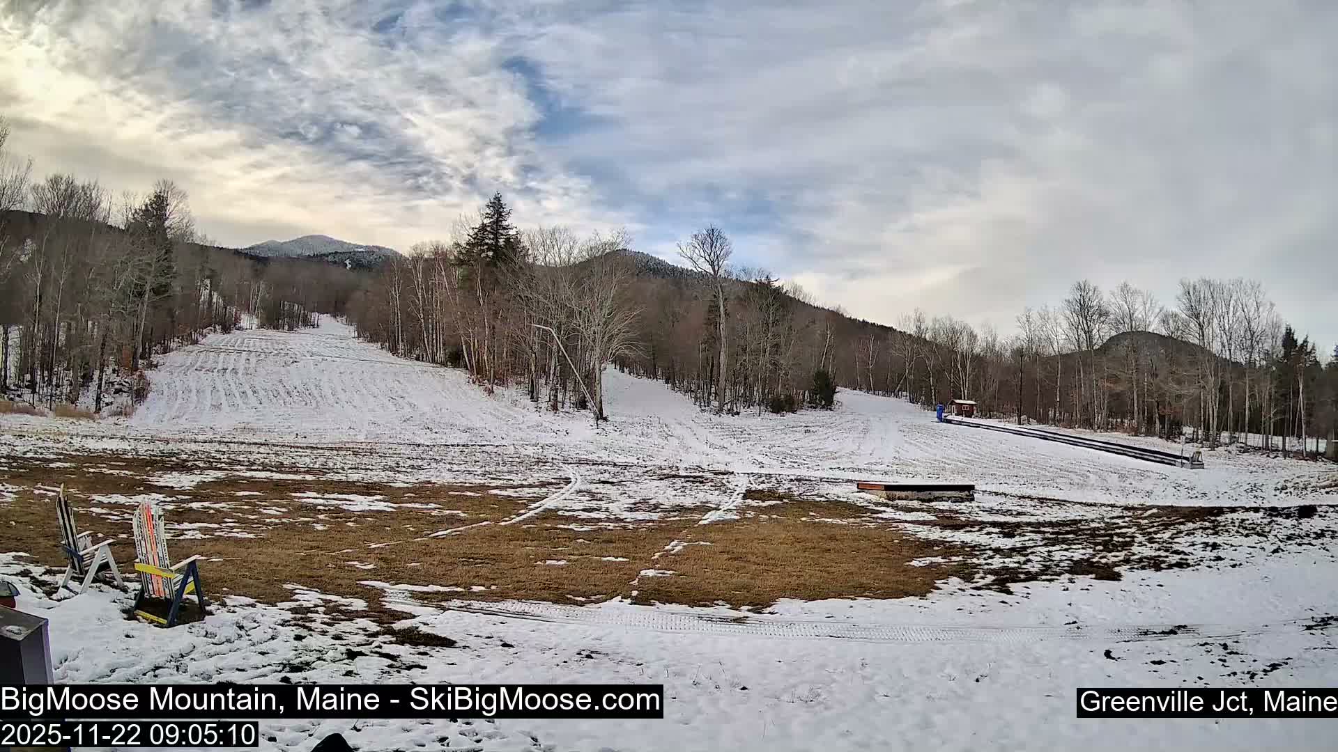 Big Moose Mountain Ski Live Cam - Greenville, Maine, USA