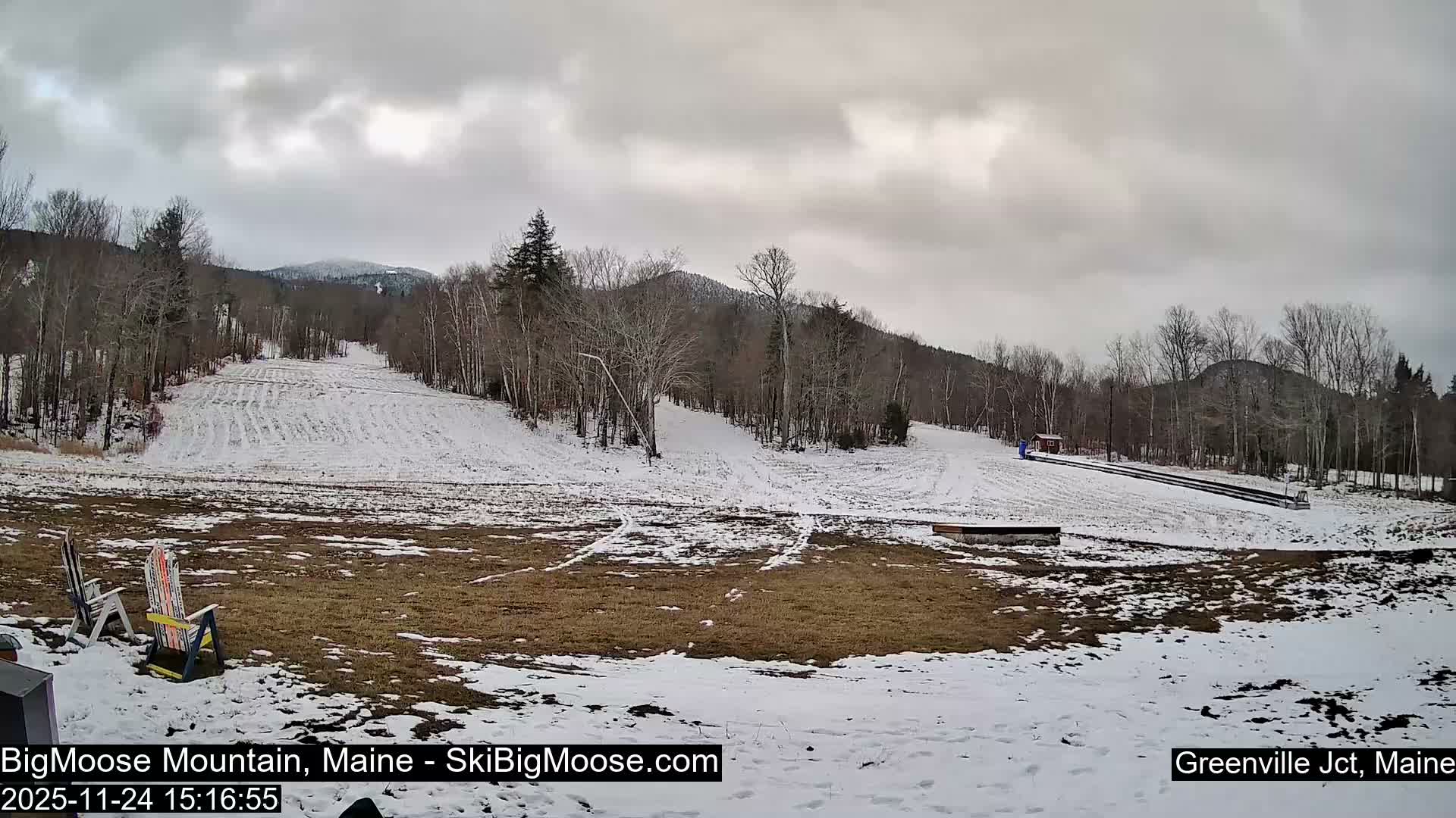 Big Moose Mountain Ski Live Cam - Greenville, Maine, USA