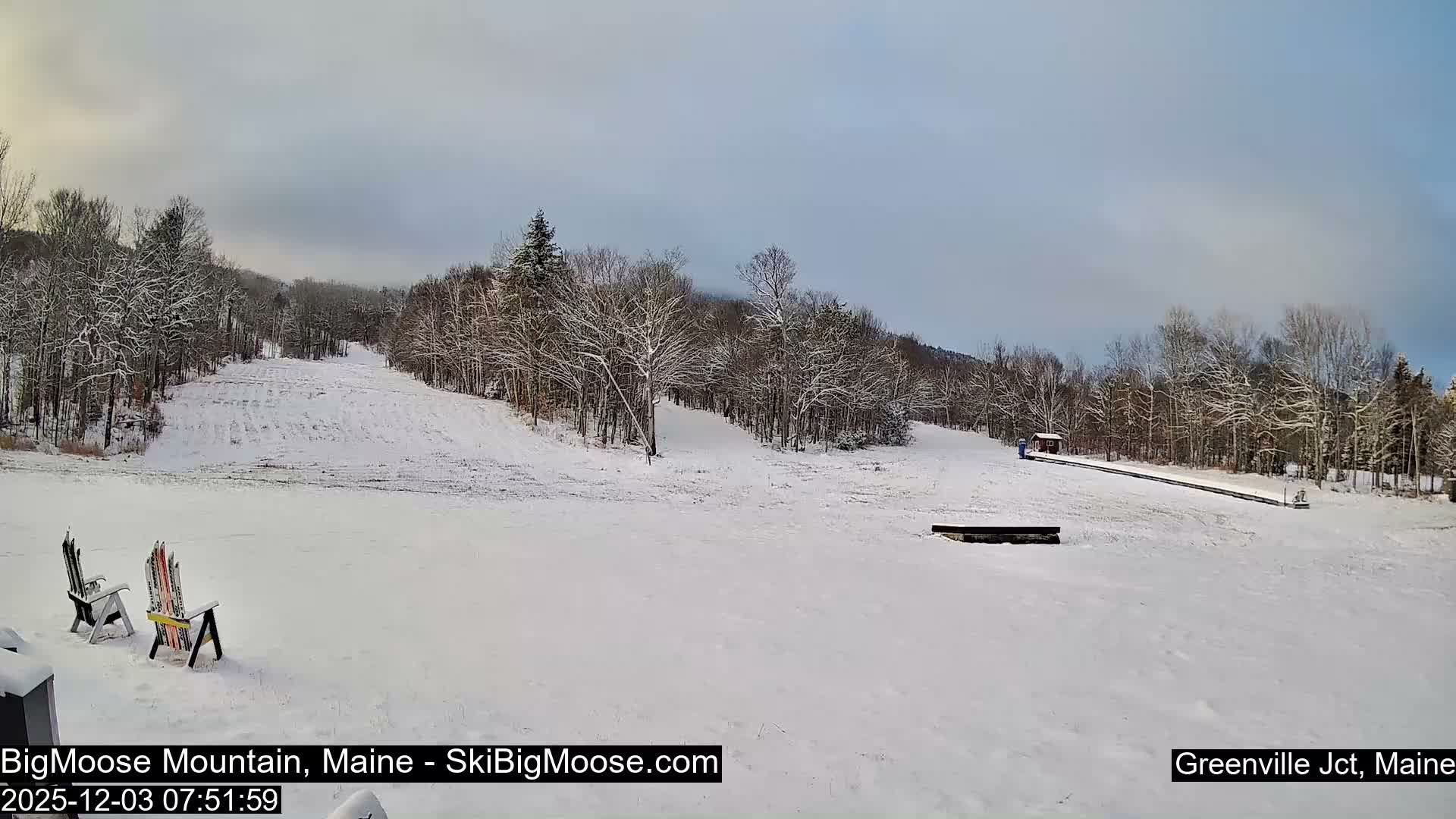 Big Moose Mountain Ski Live Cam - Greenville, Maine, USA