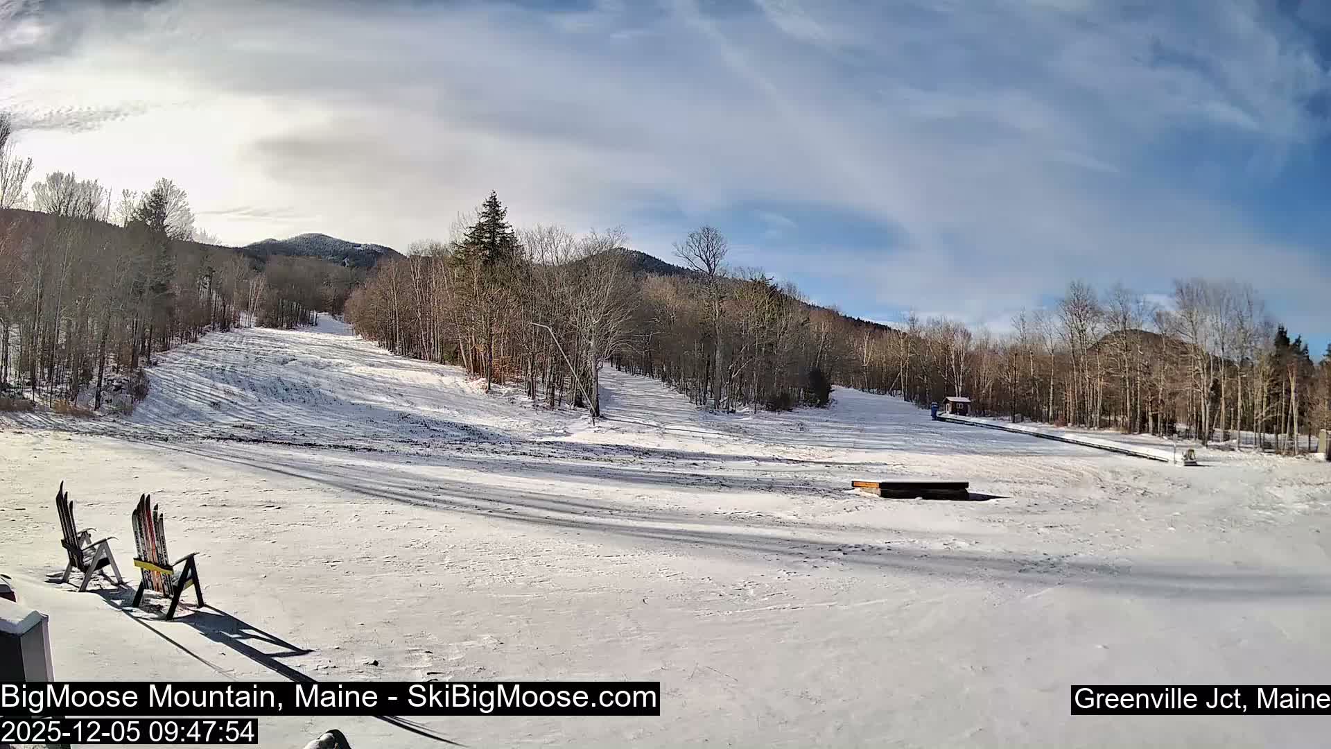 Big Moose Mountain Ski Live Cam - Greenville, Maine, USA