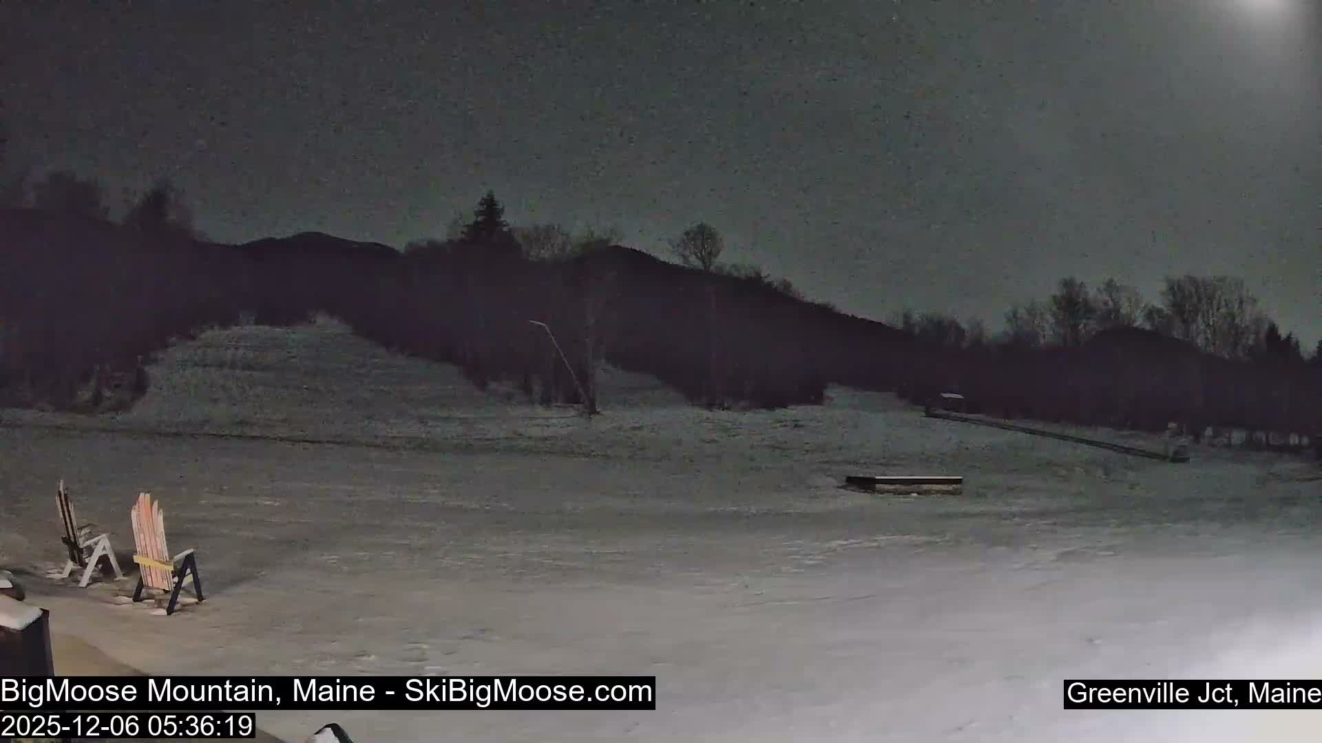 Big Moose Mountain Ski Live Cam - Greenville, Maine, USA