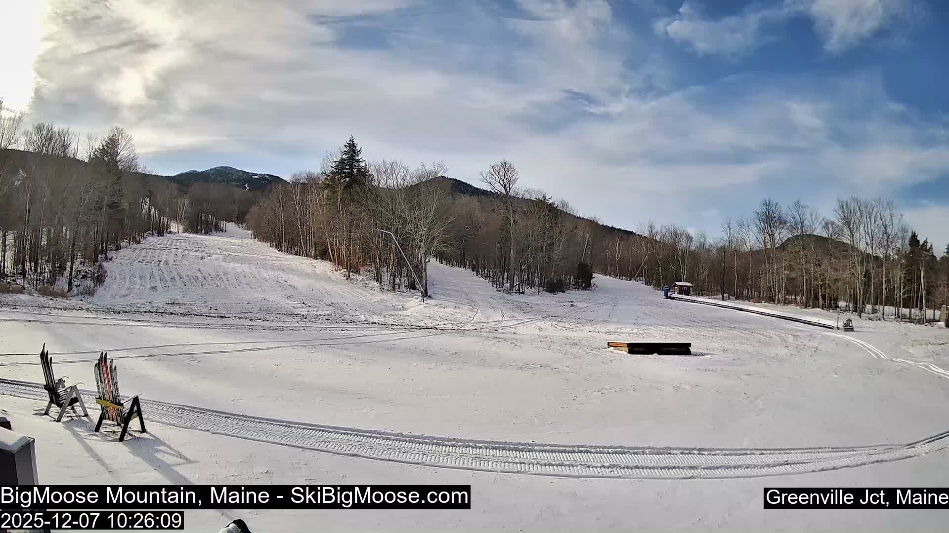 Big Moose Mountain Ski Live Cam - Greenville, Maine, USA