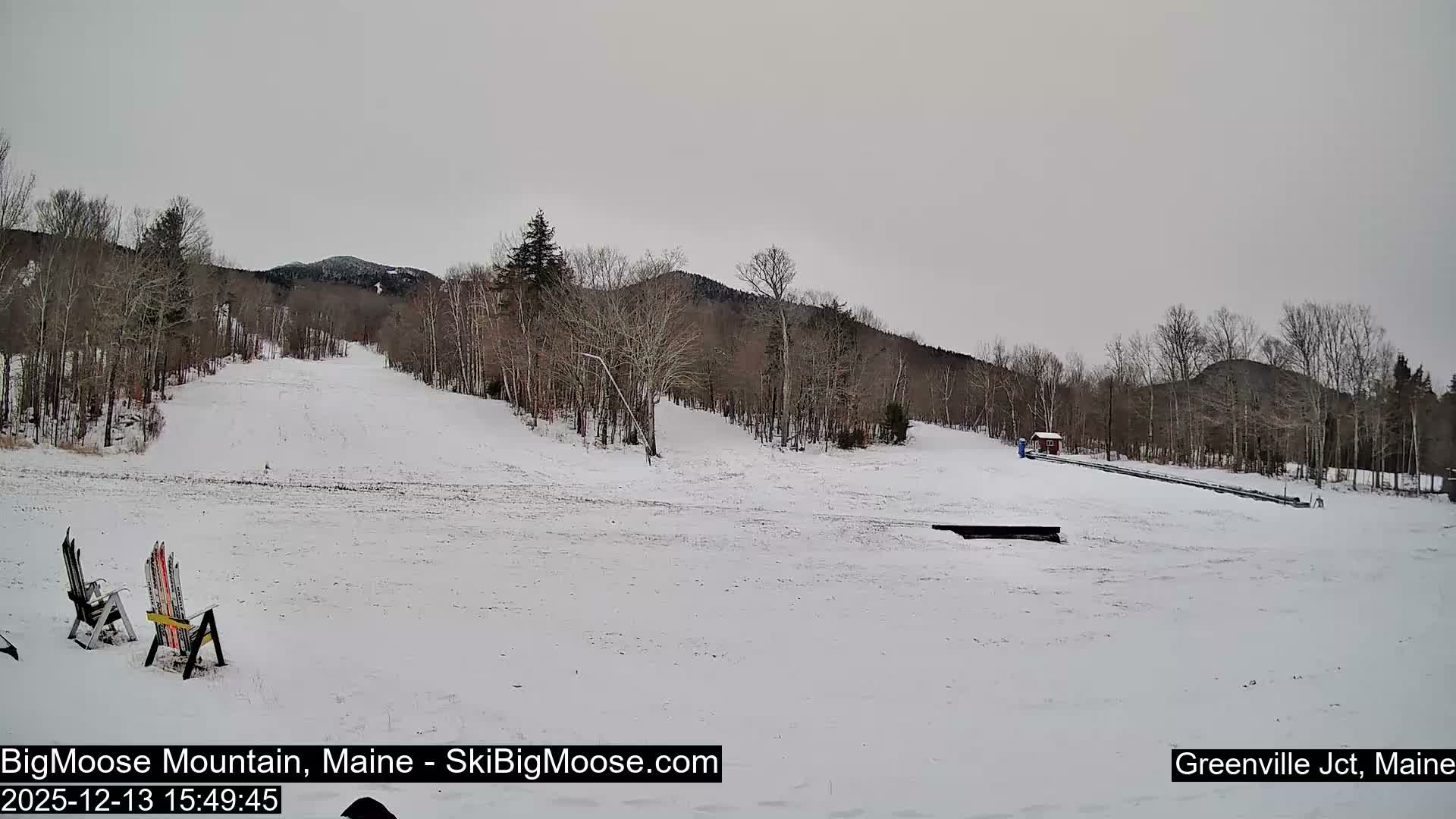 Big Moose Mountain Ski Live Cam - Greenville, Maine, USA