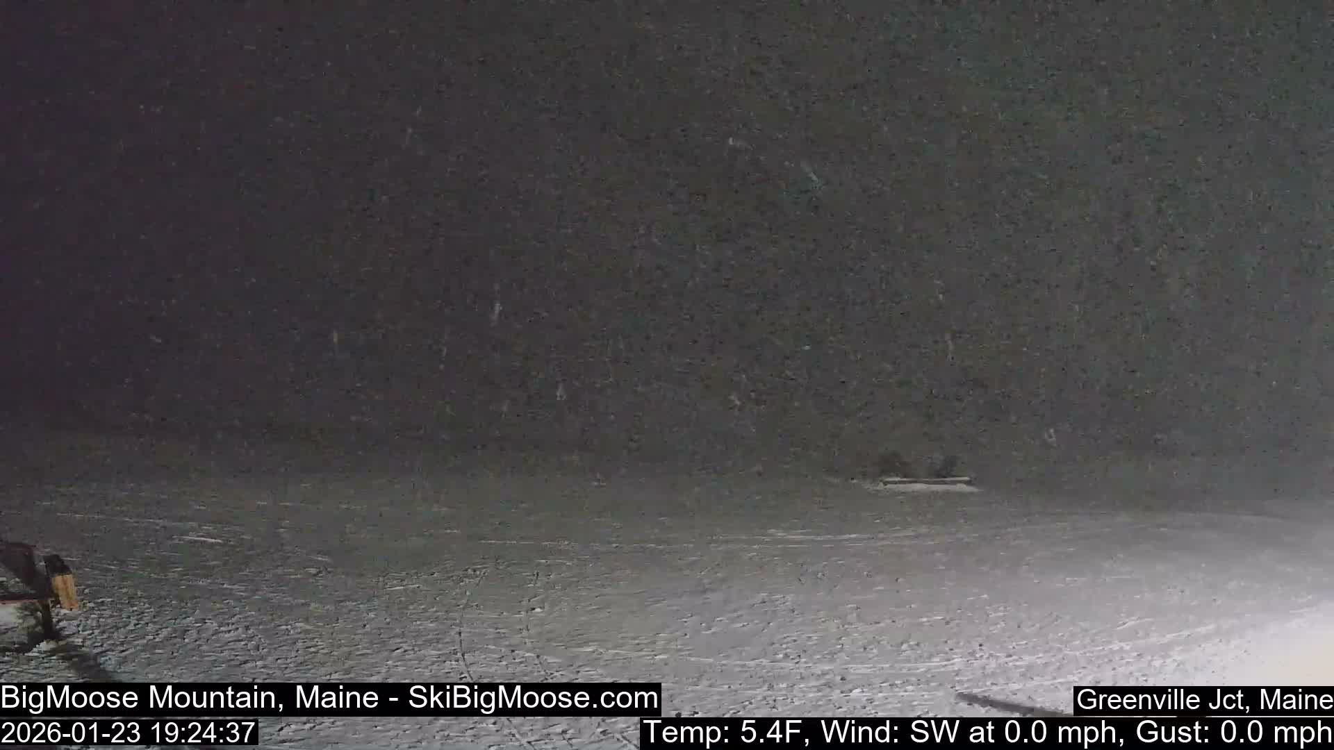 Big Moose Mountain Ski Live Cam - Greenville, Maine, USA