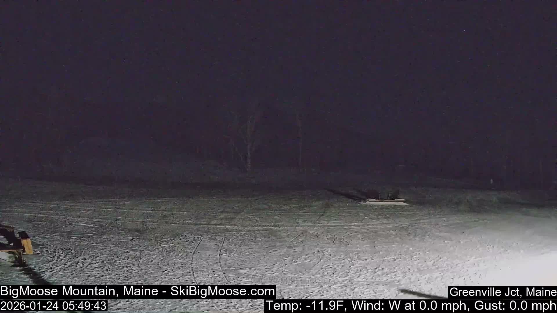 Big Moose Mountain Ski Live Cam - Greenville, Maine, USA