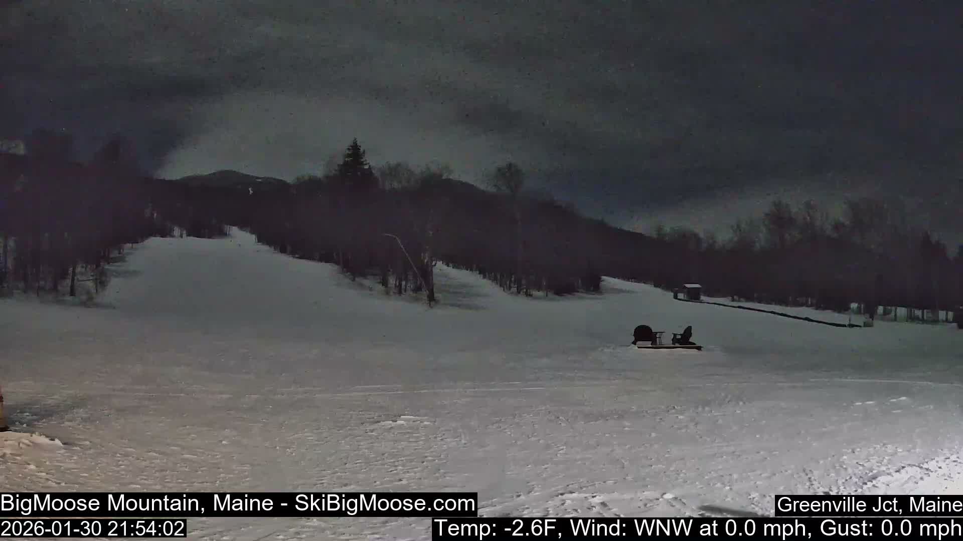 Big Moose Mountain Ski Live Cam - Greenville, Maine, USA