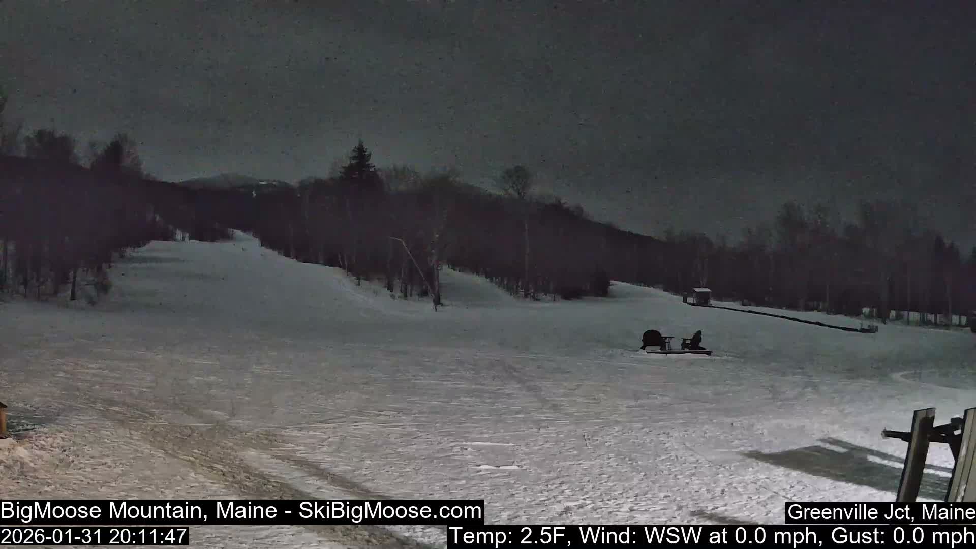 Big Moose Mountain Ski Live Cam - Greenville, Maine, USA