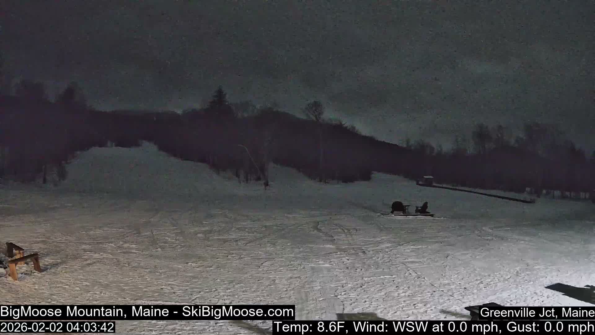 Big Moose Mountain Ski Live Cam - Greenville, Maine, USA