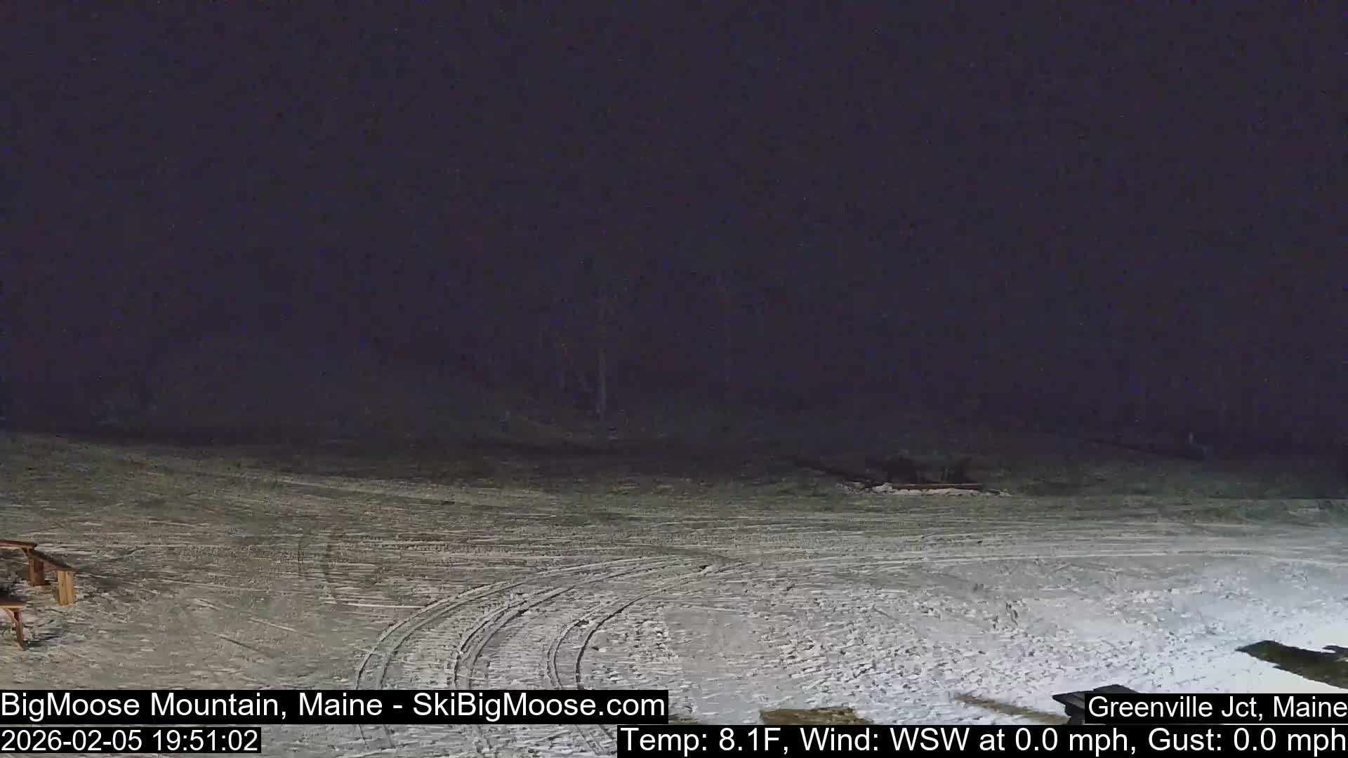 Big Moose Mountain Ski Live Cam - Greenville, Maine, USA