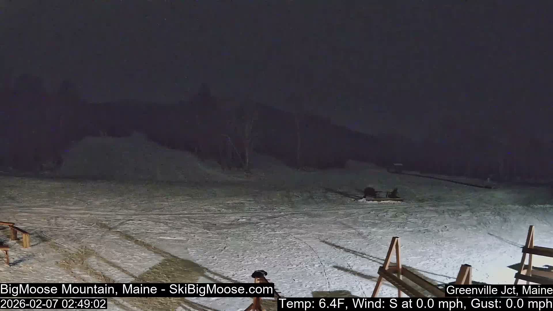 Big Moose Mountain Ski Live Cam - Greenville, Maine, USA