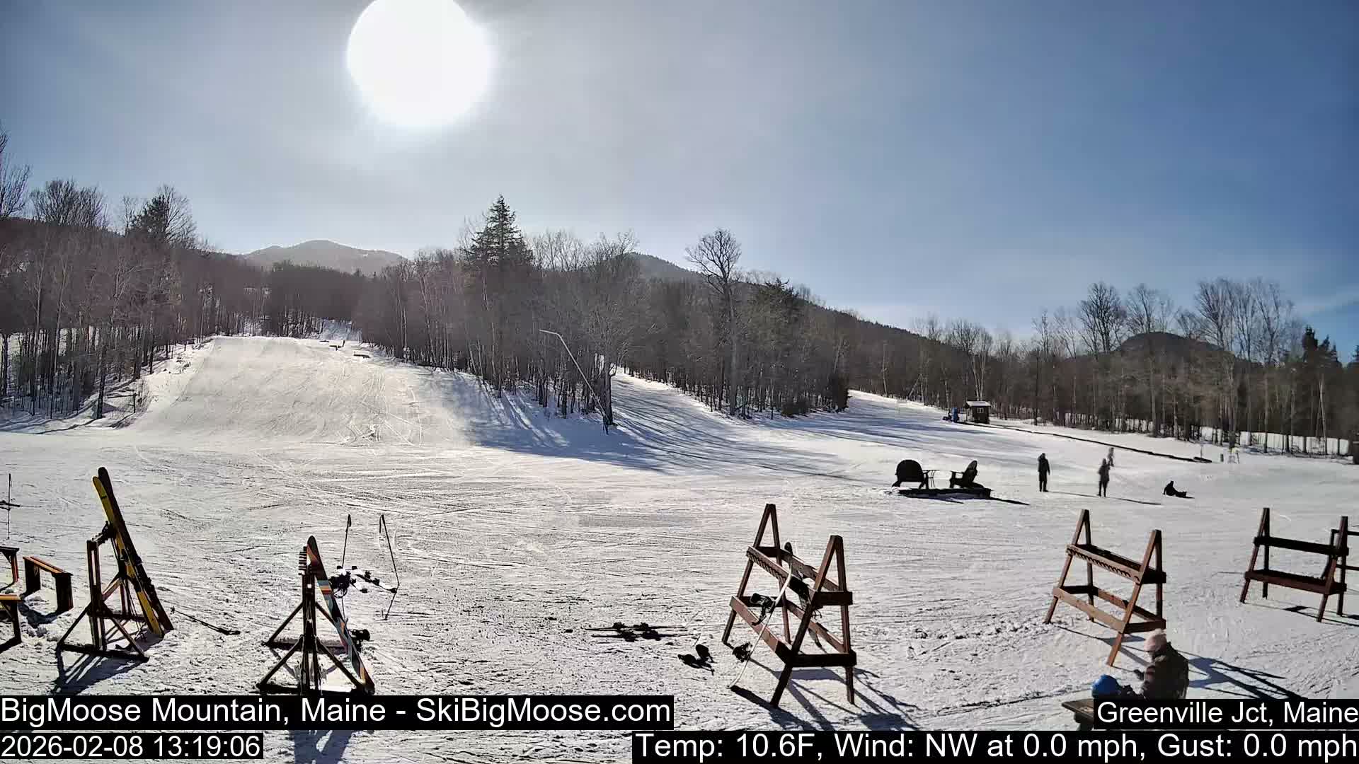 Big Moose Mountain Ski Live Cam - Greenville, Maine, USA