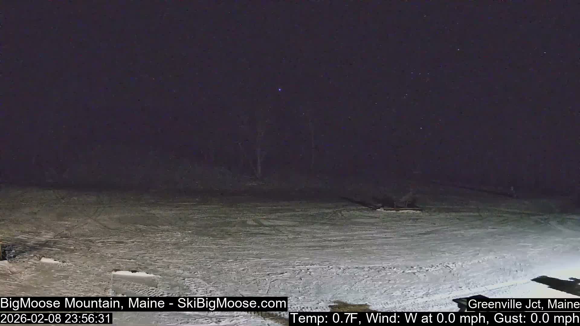Big Moose Mountain Ski Live Cam - Greenville, Maine, USA