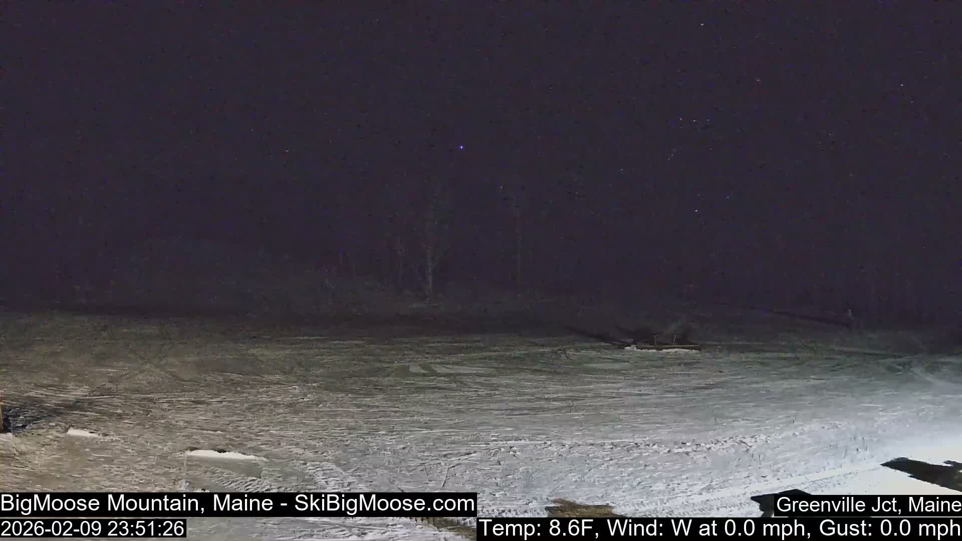 Big Moose Mountain Ski Live Cam - Greenville, Maine, USA