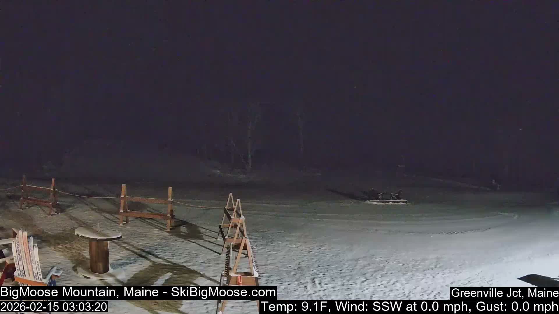 Big Moose Mountain Ski Live Cam - Greenville, Maine, USA