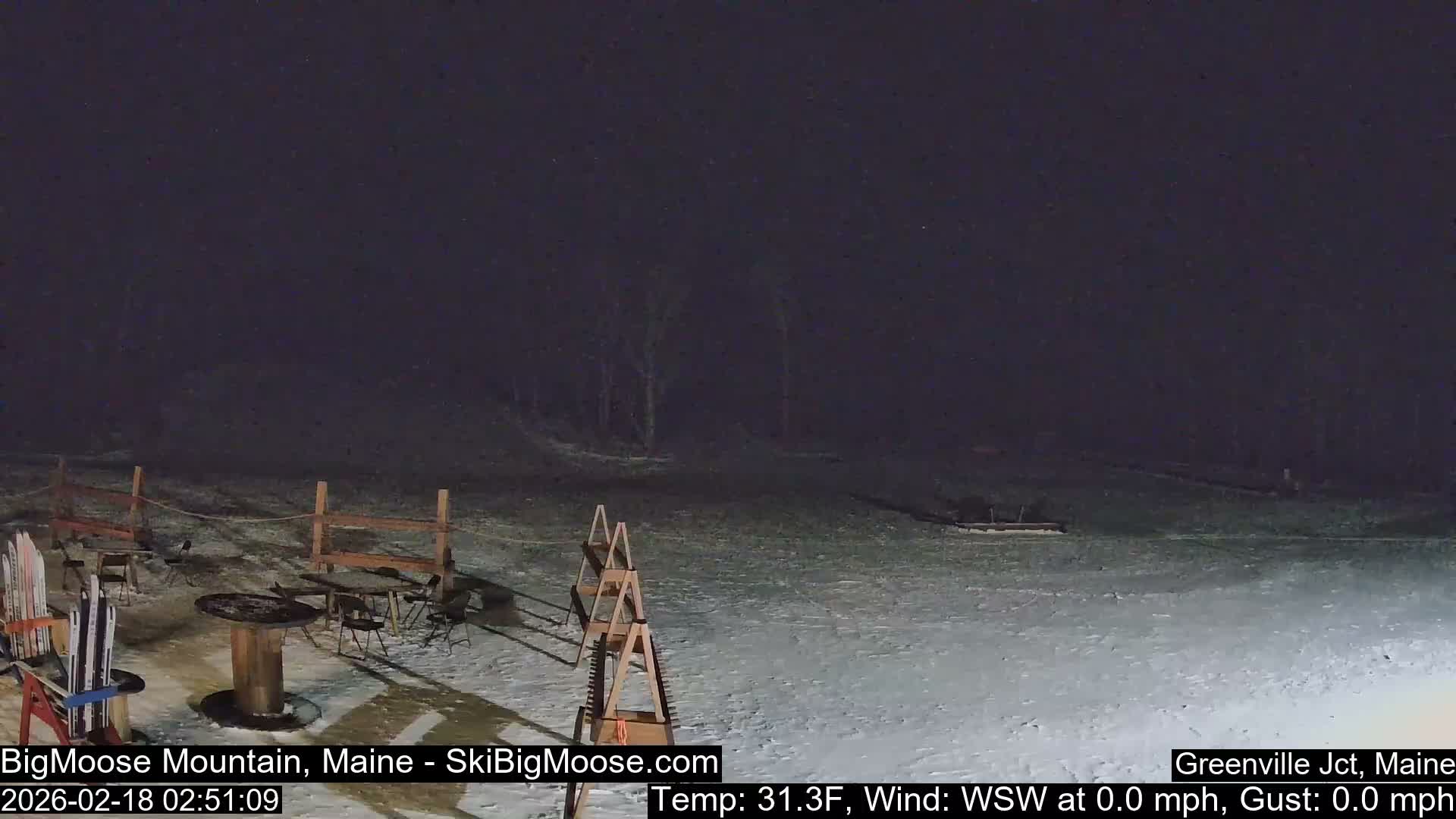 Big Moose Mountain Ski Live Cam - Greenville, Maine, USA