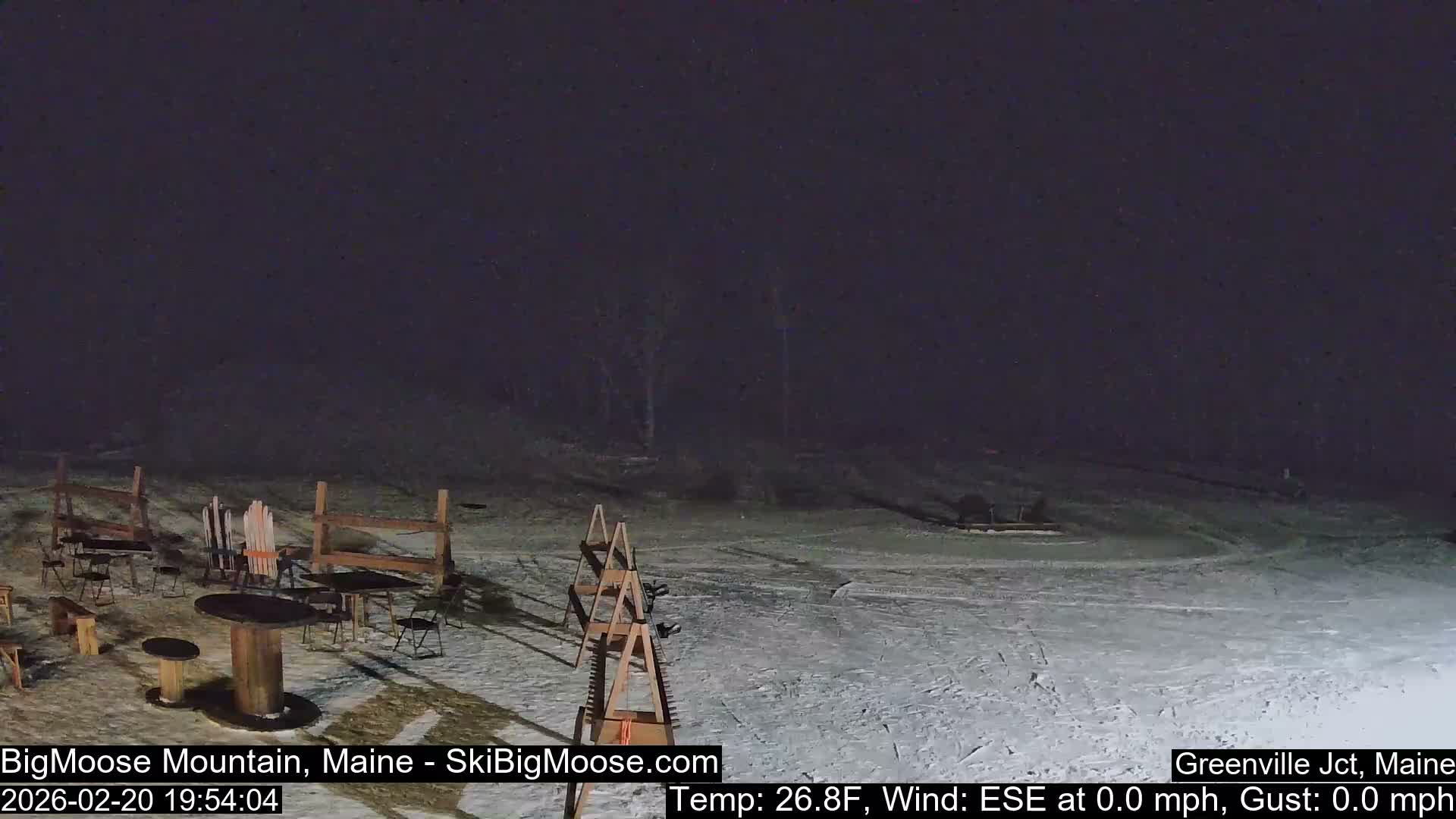 Big Moose Mountain Ski Live Cam - Greenville, Maine, USA