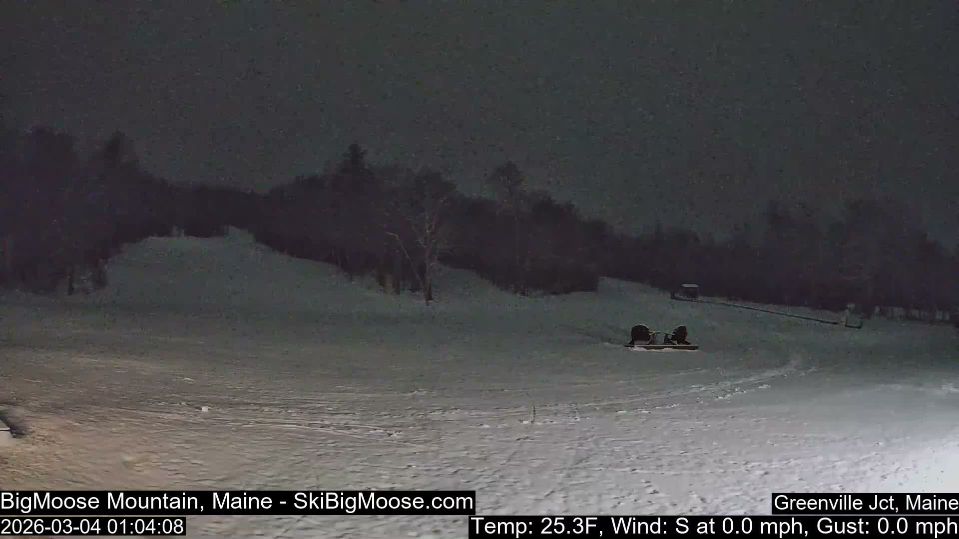 Big Moose Mountain Ski Live Cam - Greenville, Maine, USA