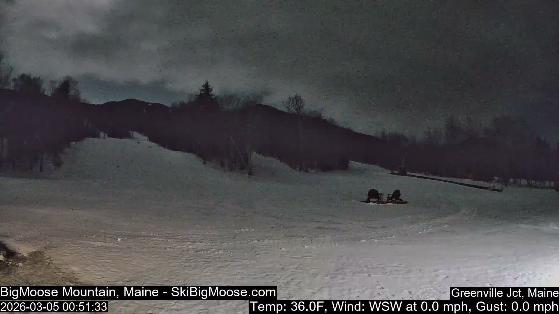 Big Moose Mountain Ski Live Cam - Greenville, Maine, USA