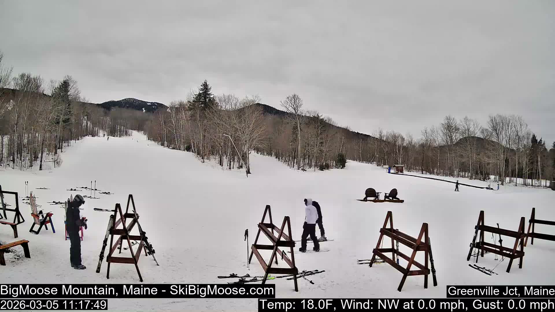 Big Moose Mountain Ski Live Cam - Greenville, Maine, USA