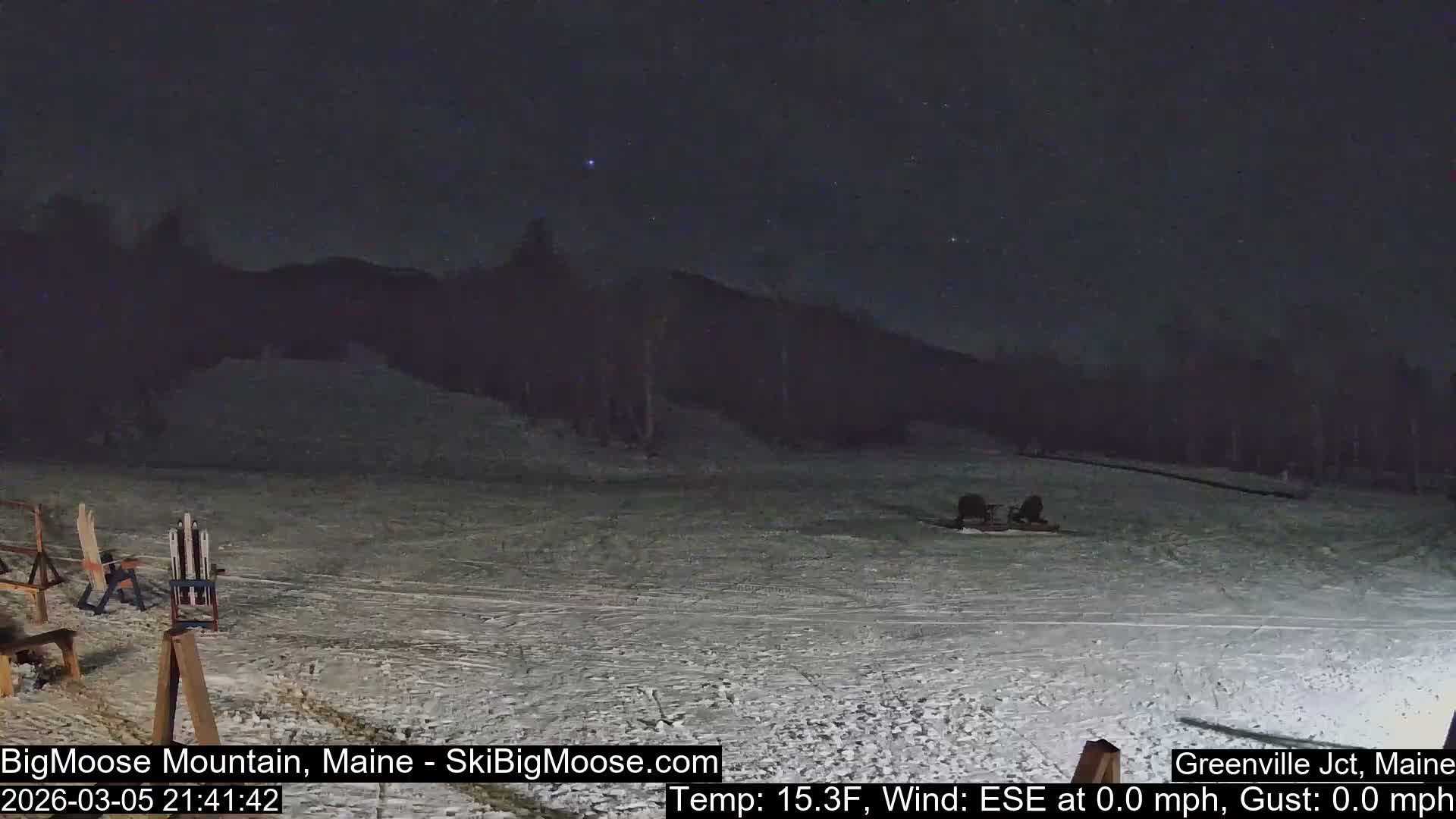 Big Moose Mountain Ski Live Cam - Greenville, Maine, USA