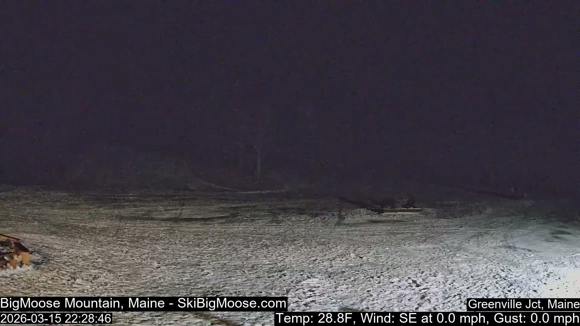 Big Moose Mountain Ski Live Cam - Greenville, Maine, USA